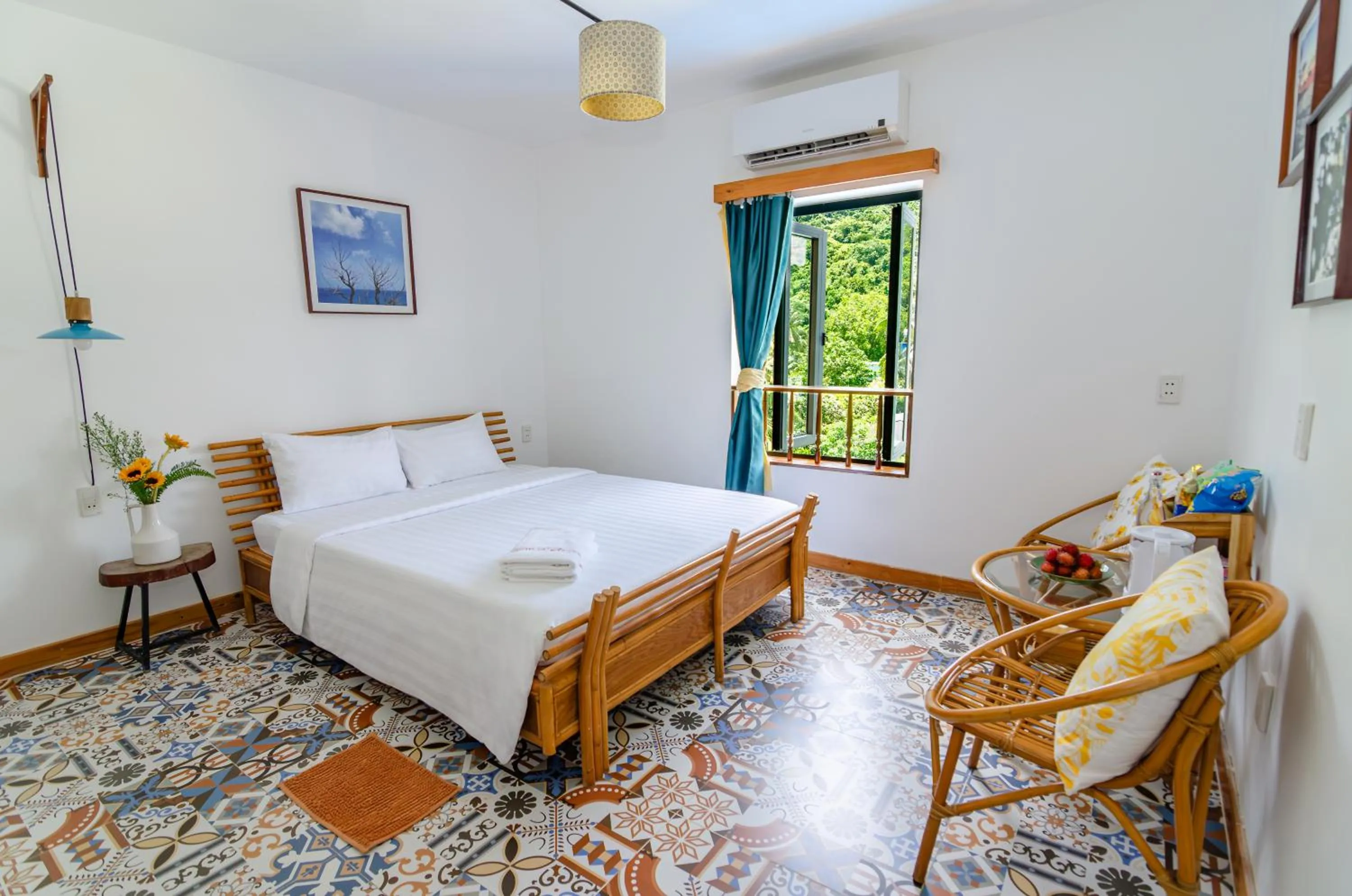 Mountain view, Bed in Hotel De Condor