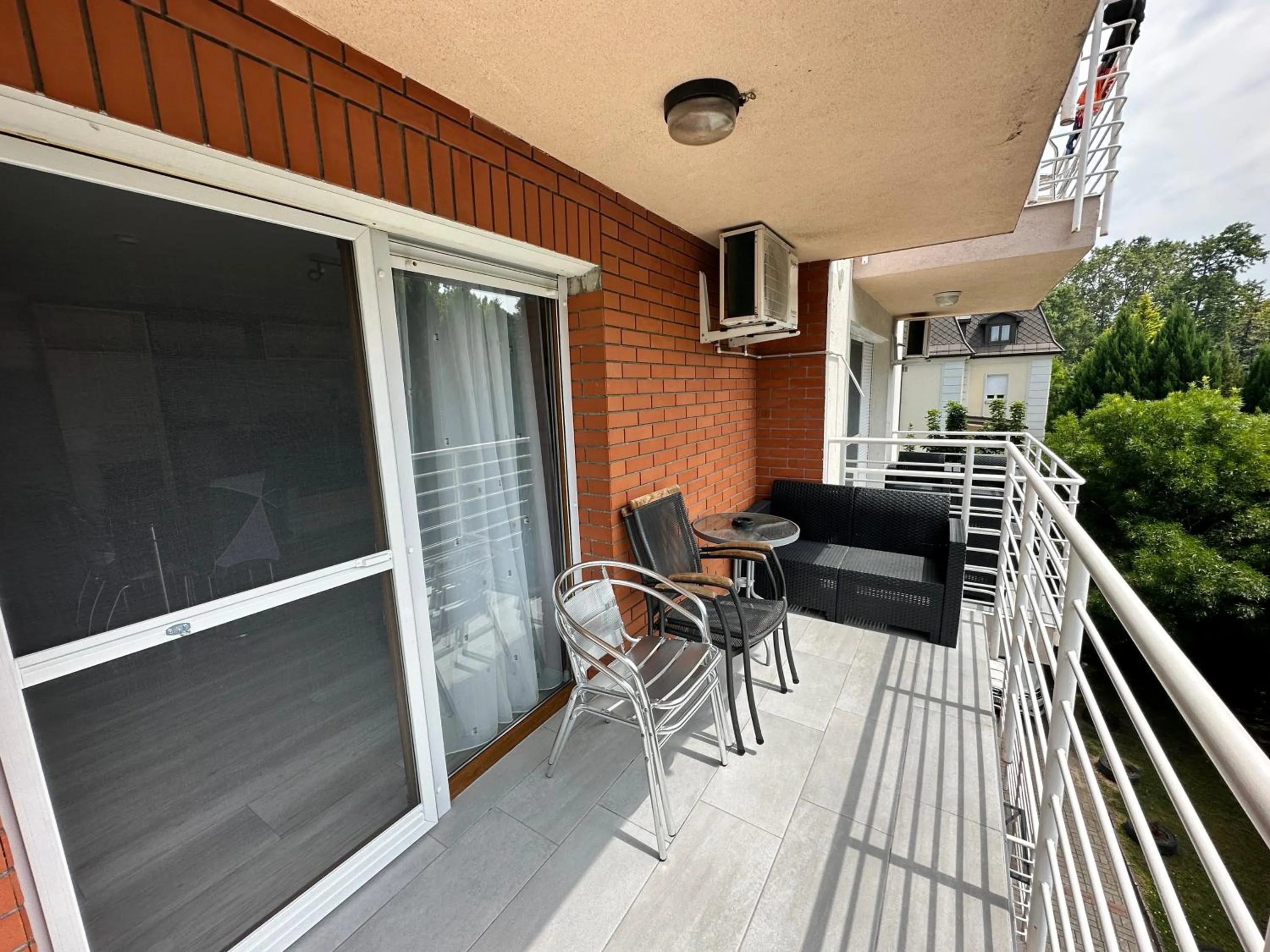 Balcony/Terrace in Dorina Wellness Apartman