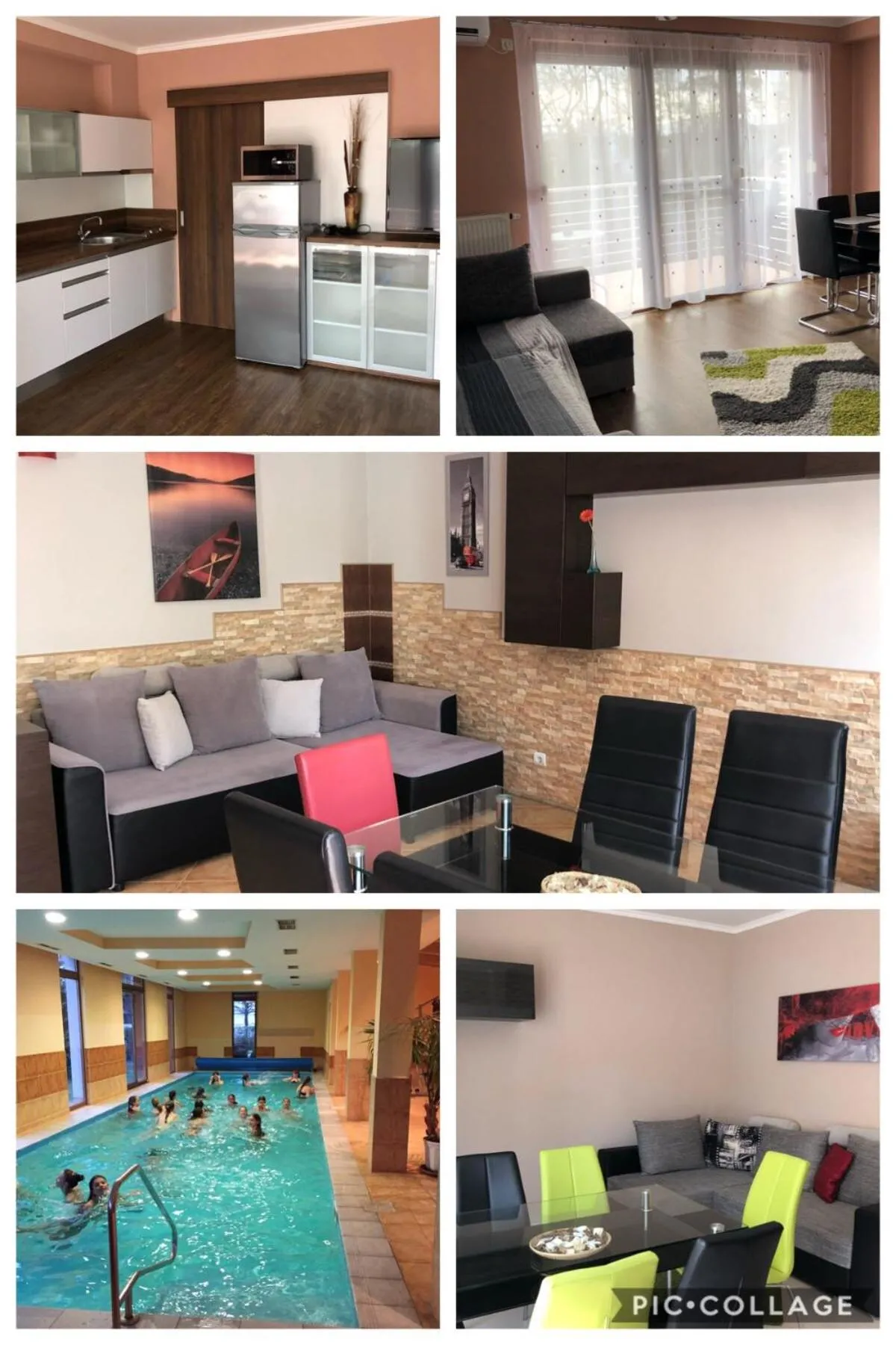 Living room in Dorina Wellness Apartman