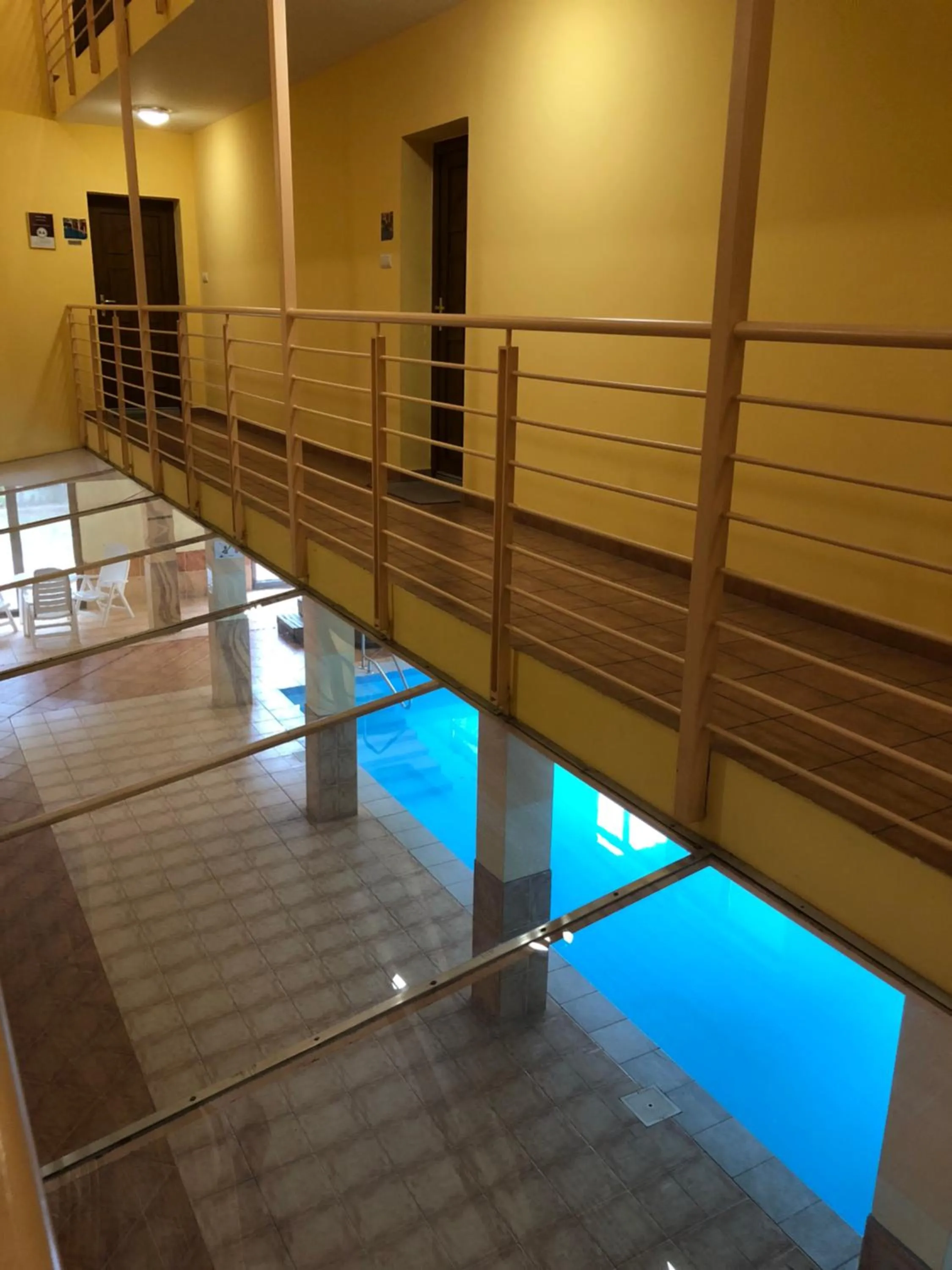 Pool view in Dorina Wellness Apartman