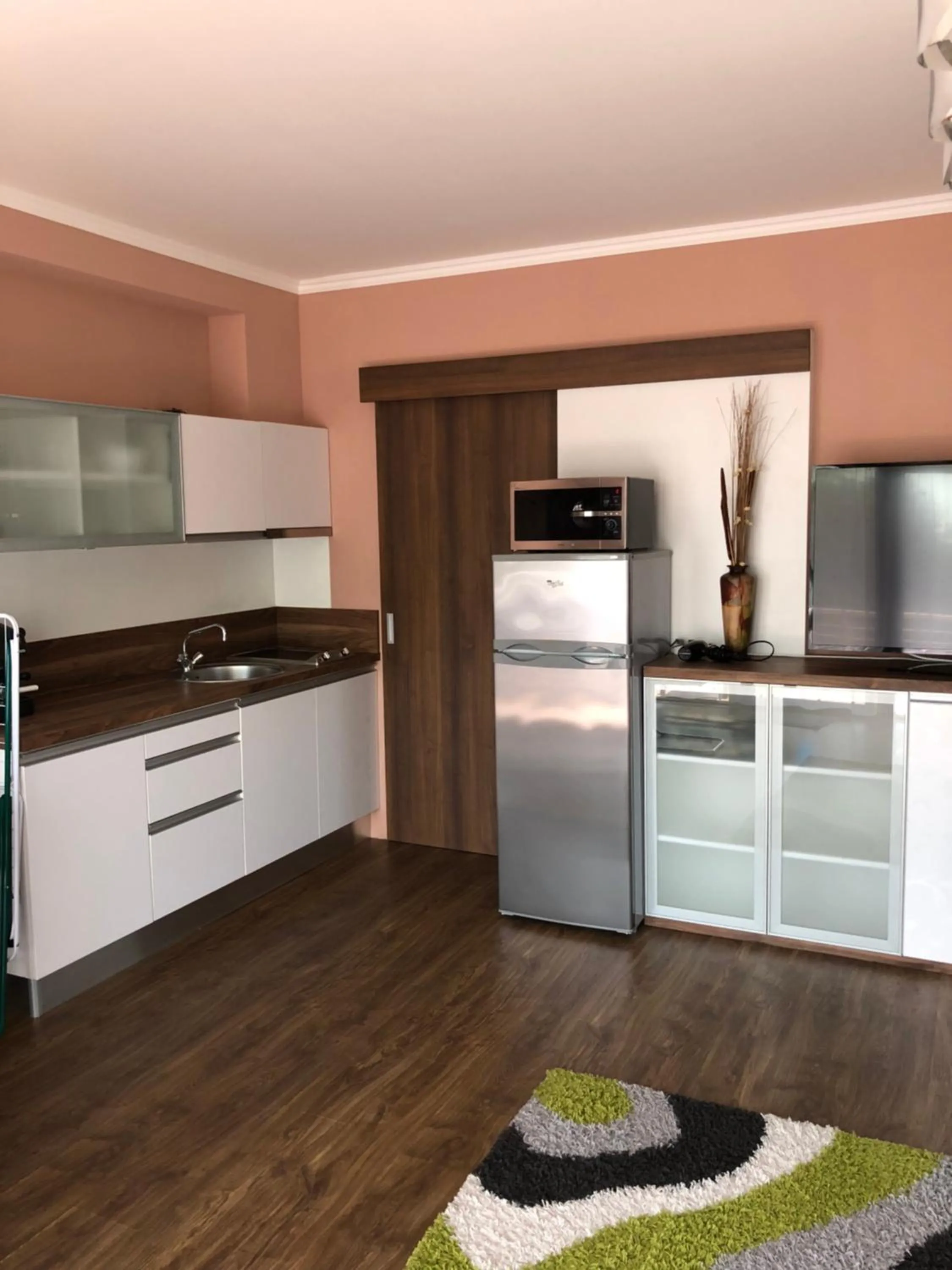 Kitchen or kitchenette in Dorina Wellness Apartman