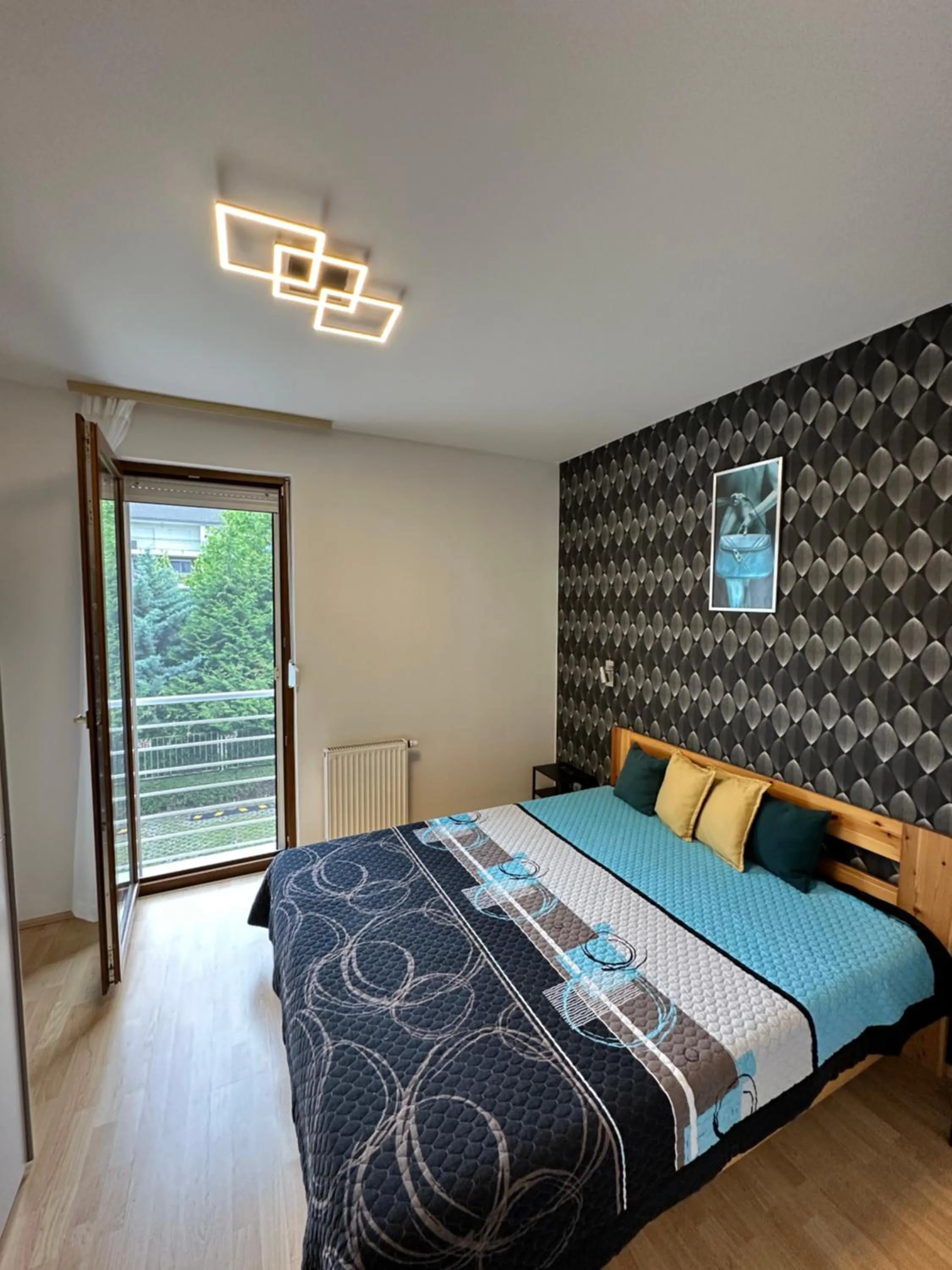 Bedroom, Bed in Dorina Wellness Apartman