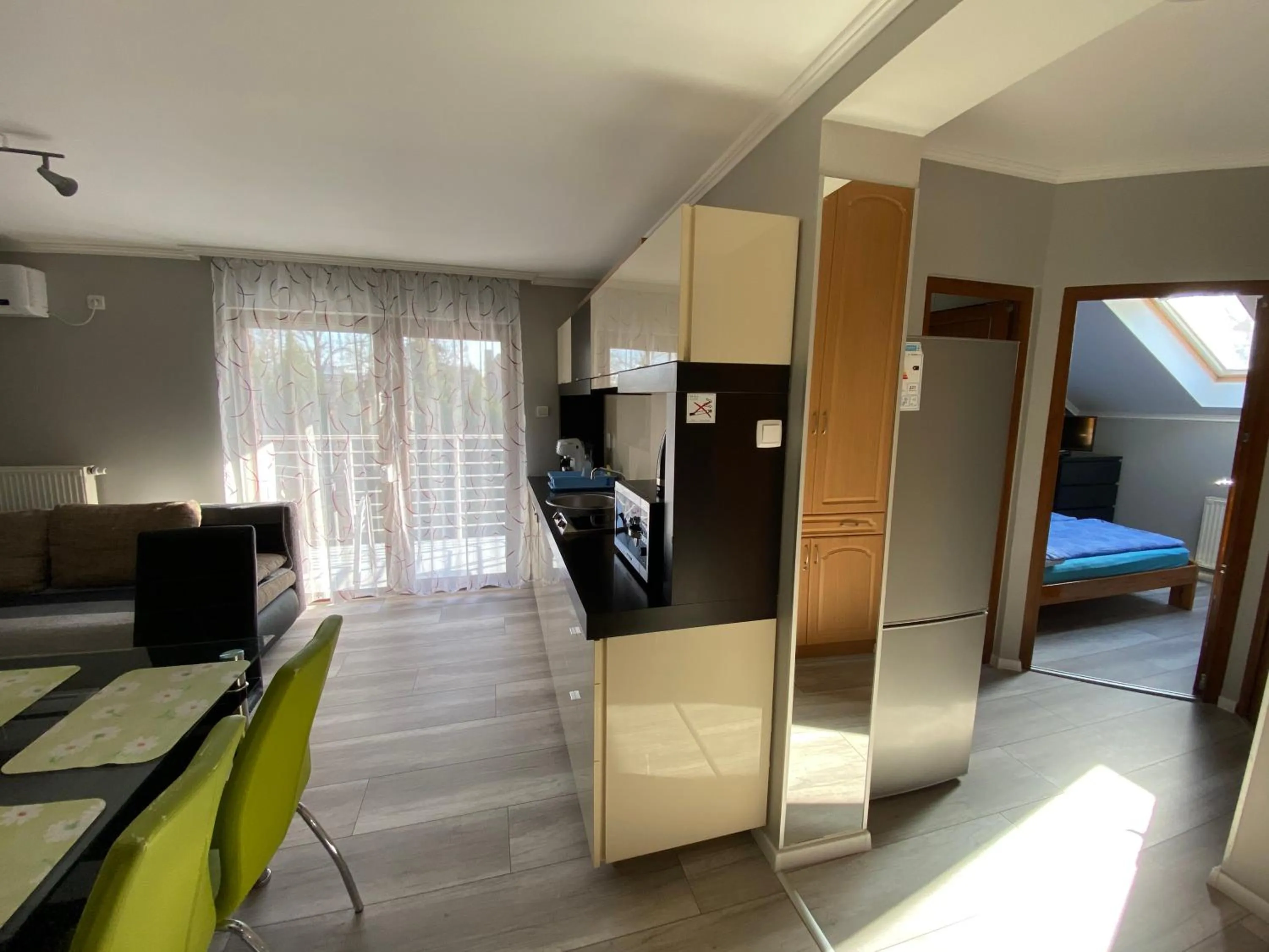 Living room, Bed in Dorina Wellness Apartman