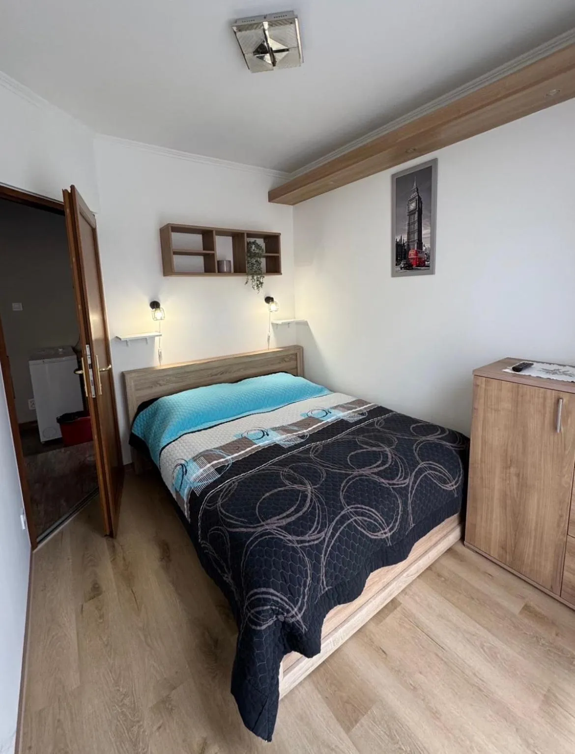 Bed in Dorina Wellness Apartman
