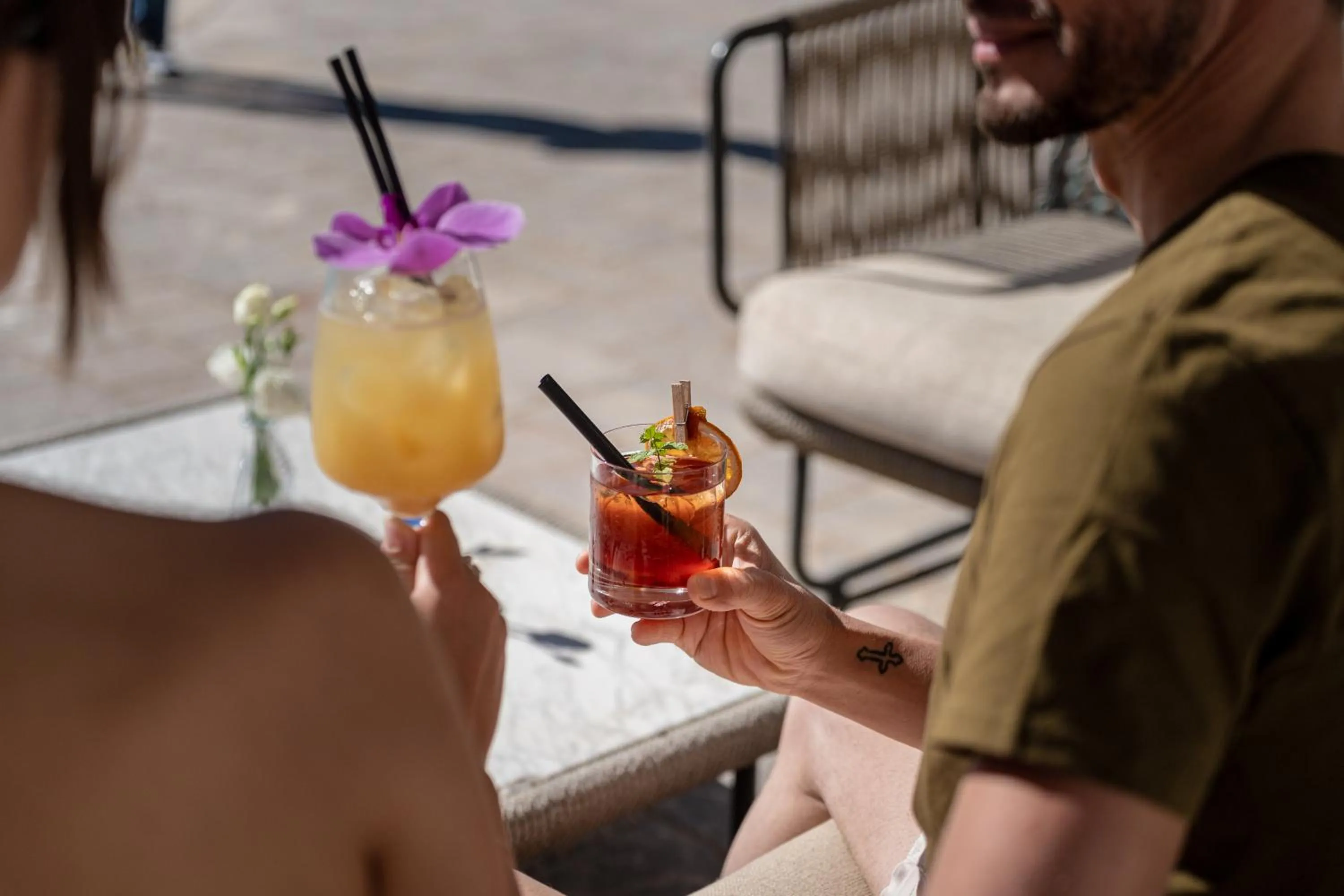 Drinks in Villa Neri Resort & Spa