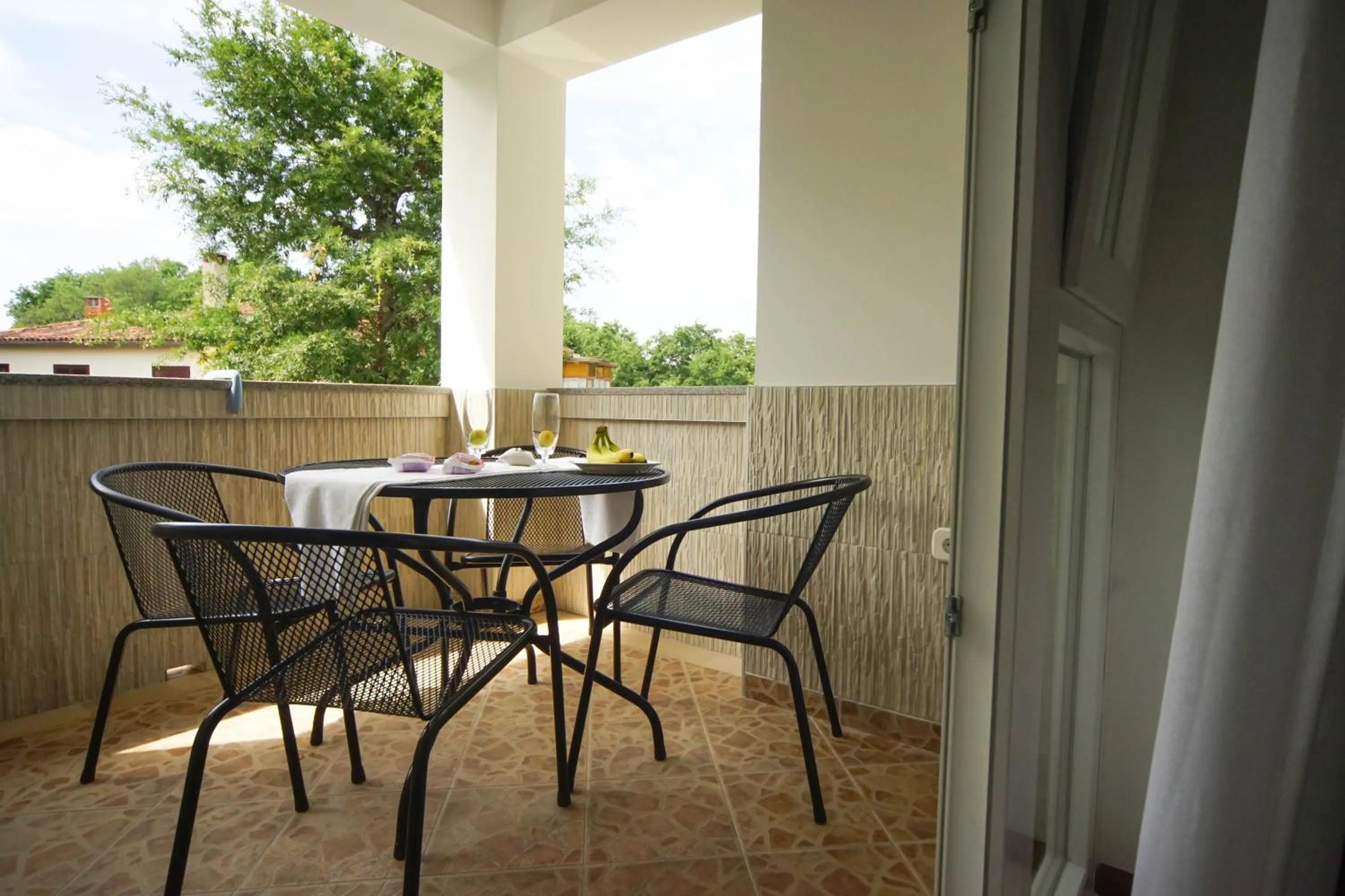 Balcony/Terrace in Apartments and Rooms Degra