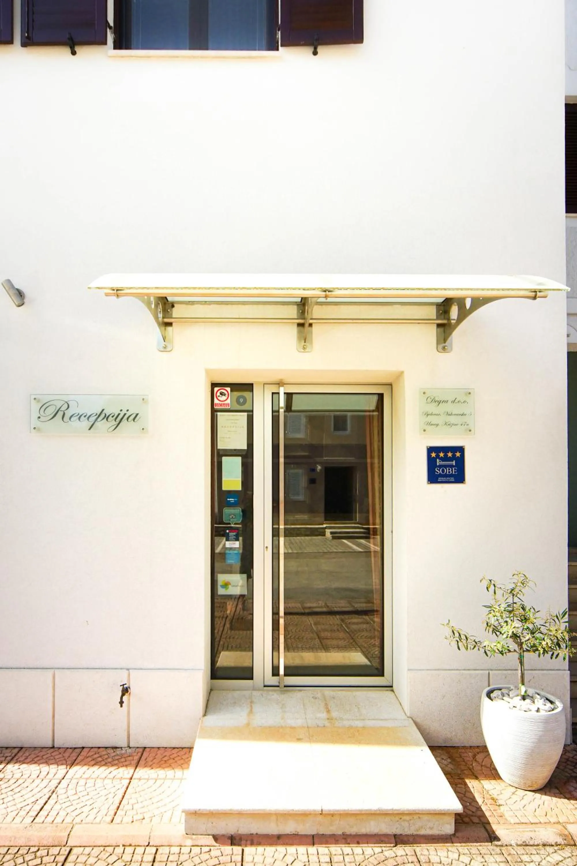 Lobby or reception in Apartments and Rooms Degra