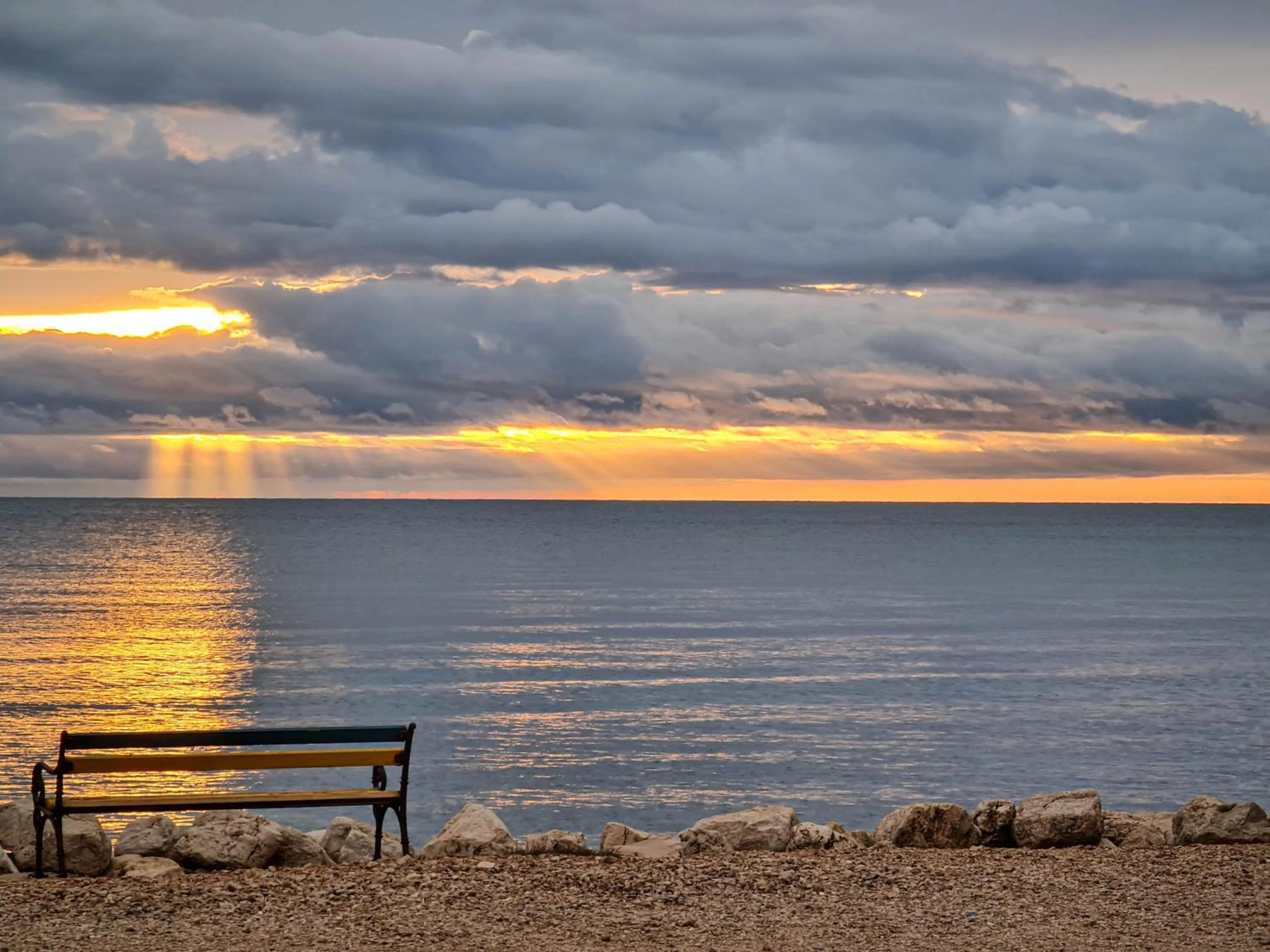 Beach in Apartments and Rooms Degra