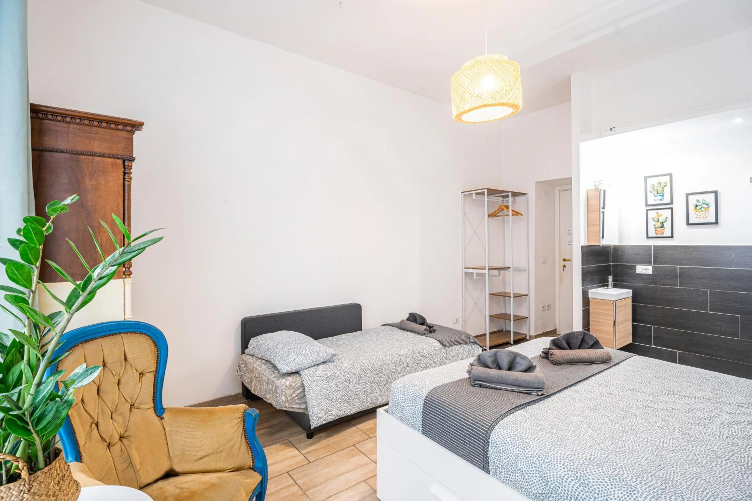 Bed in BigFamilyRome - Testaccio Riverside