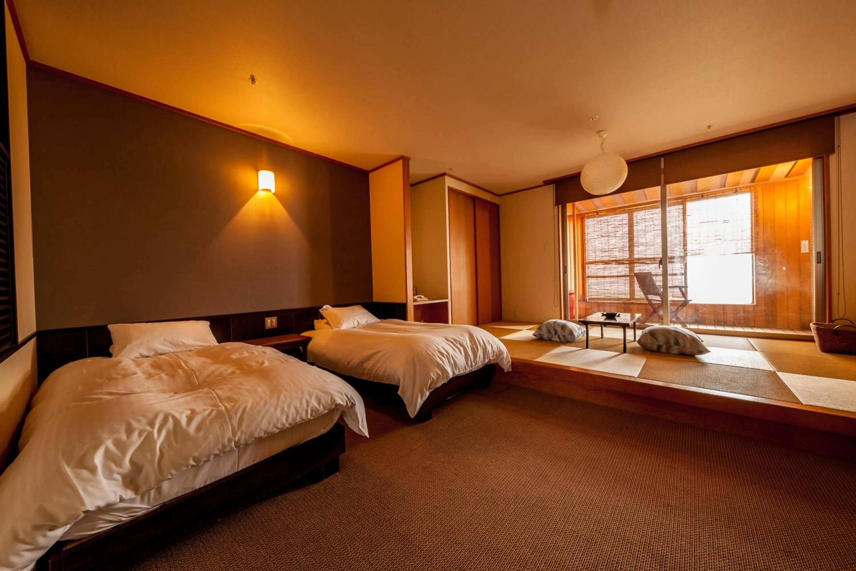 Photo of the whole room, Bed in Tokigasane