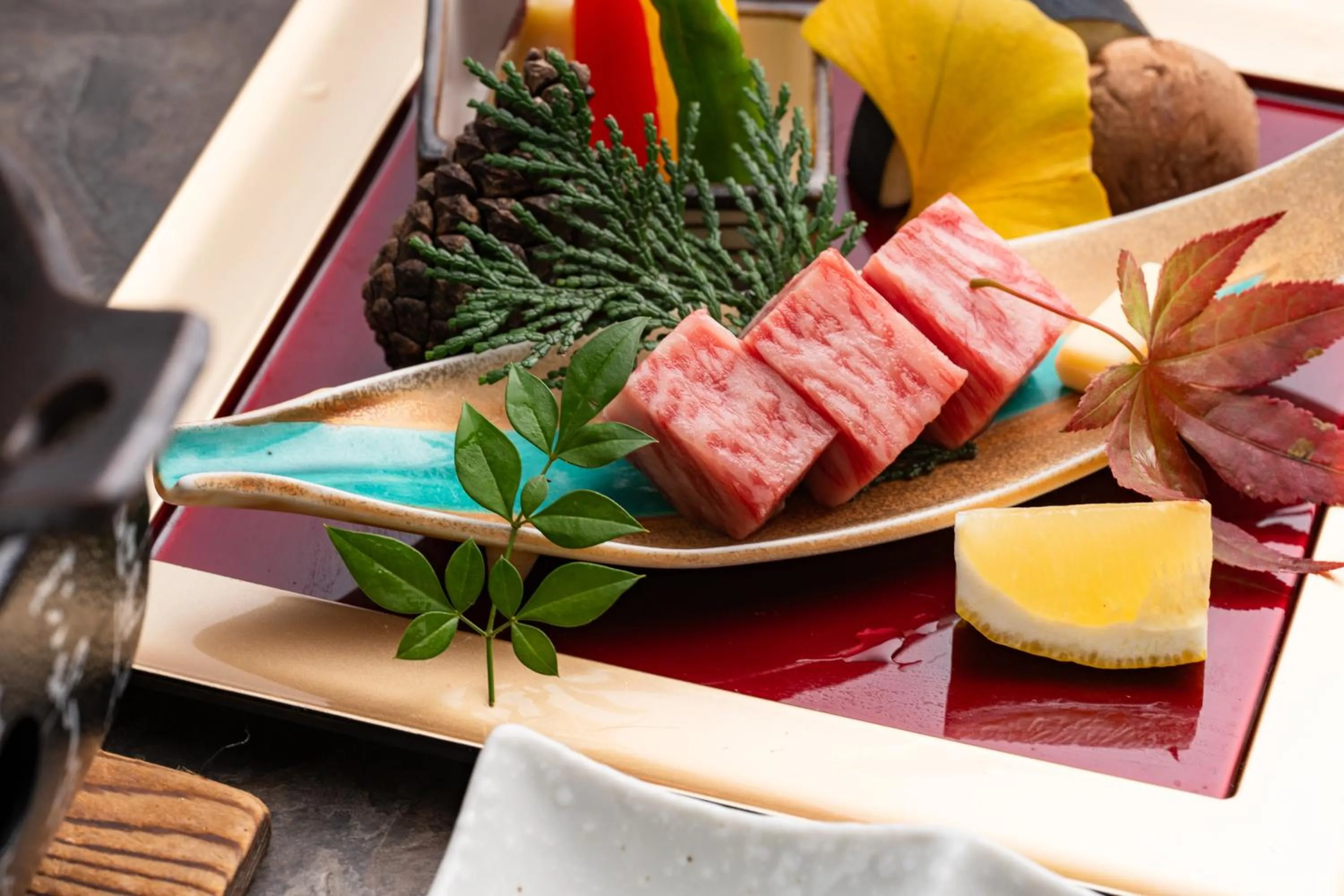 Food close-up in Tokigasane