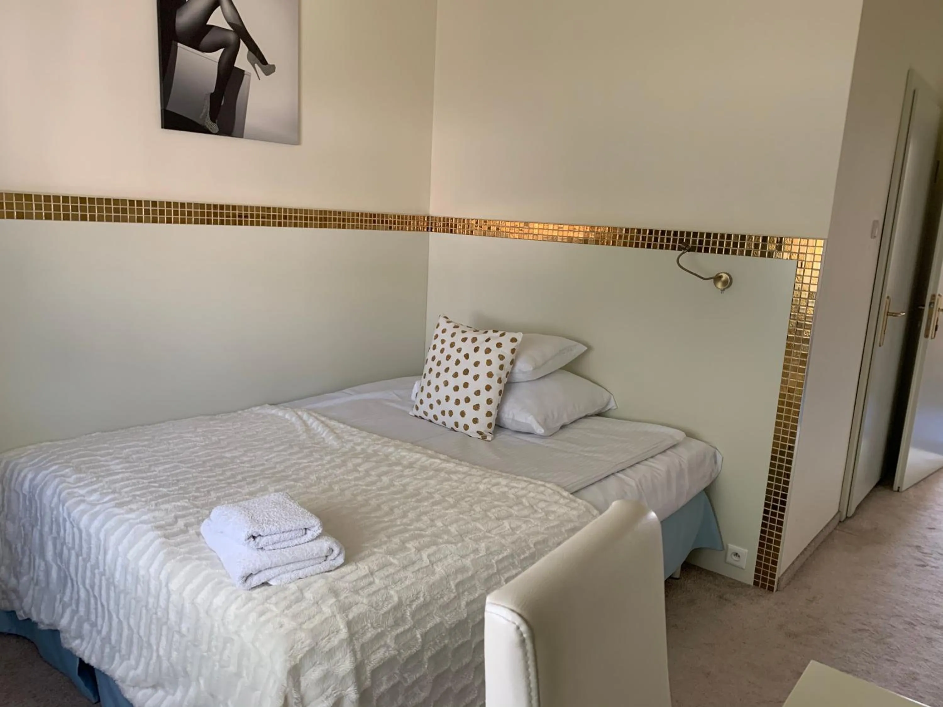 Bed in Hotel Court Wellness&Spa