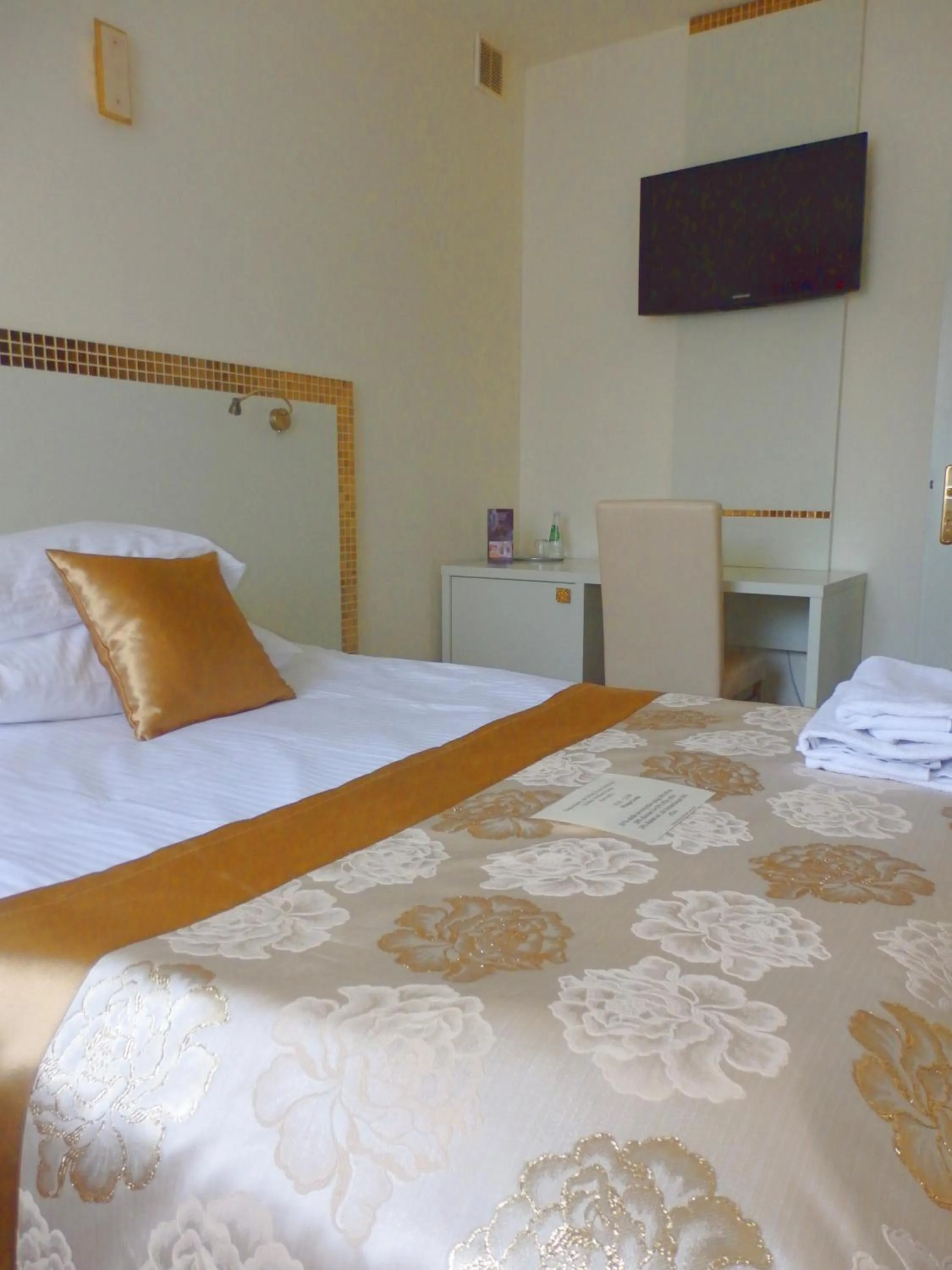 Bed in Hotel Court Wellness&Spa