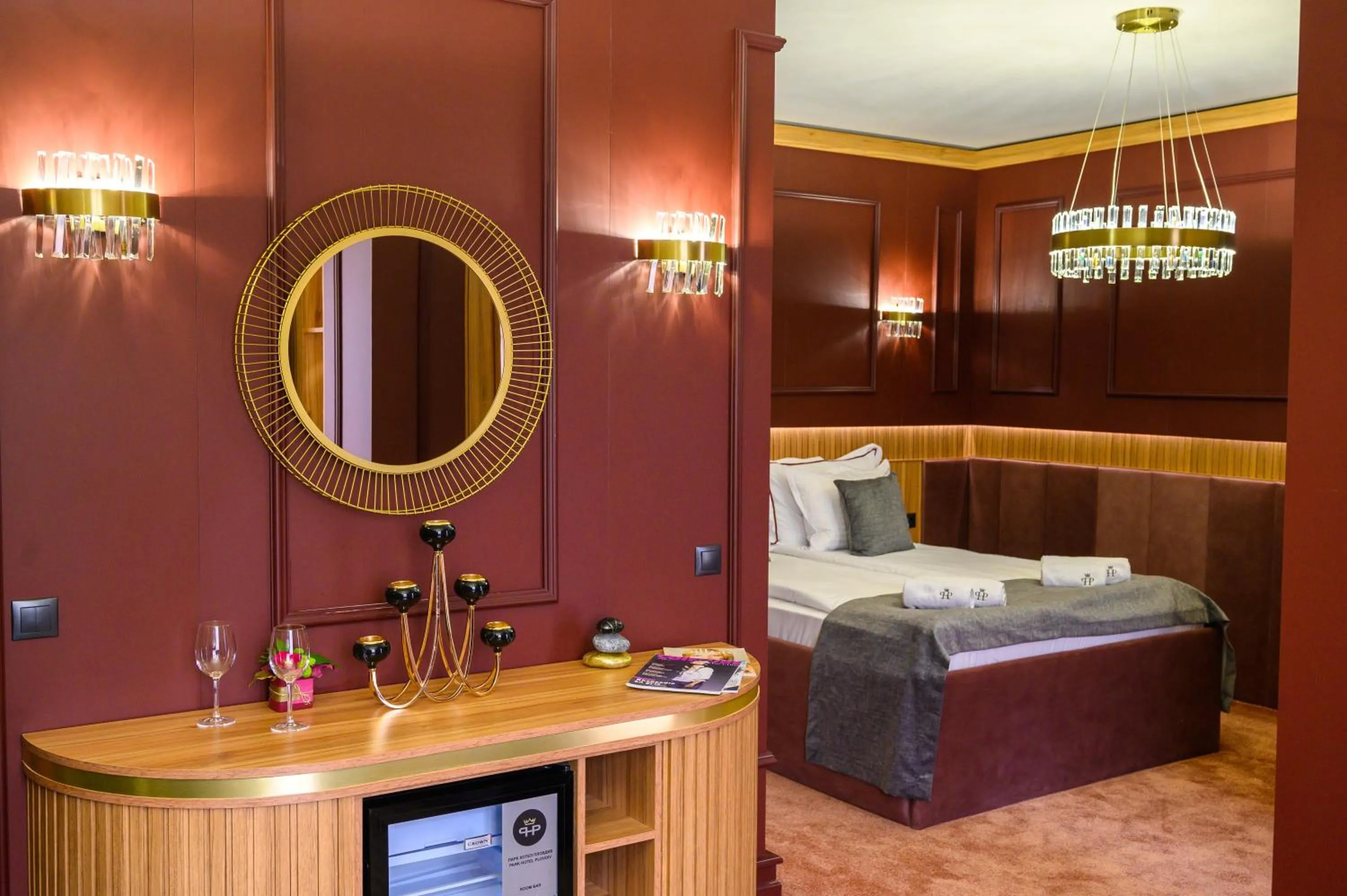 Bed in Park Hotel Plovdiv