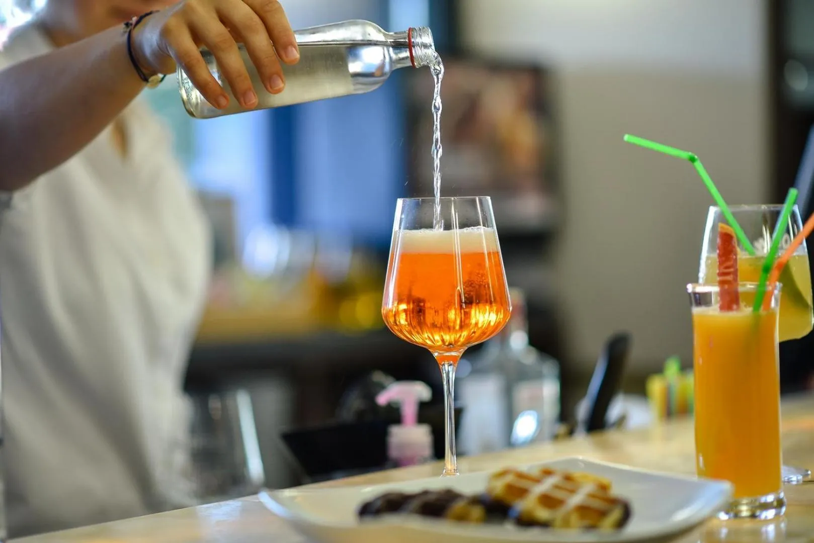 Lounge or bar in Park Hotel Plovdiv