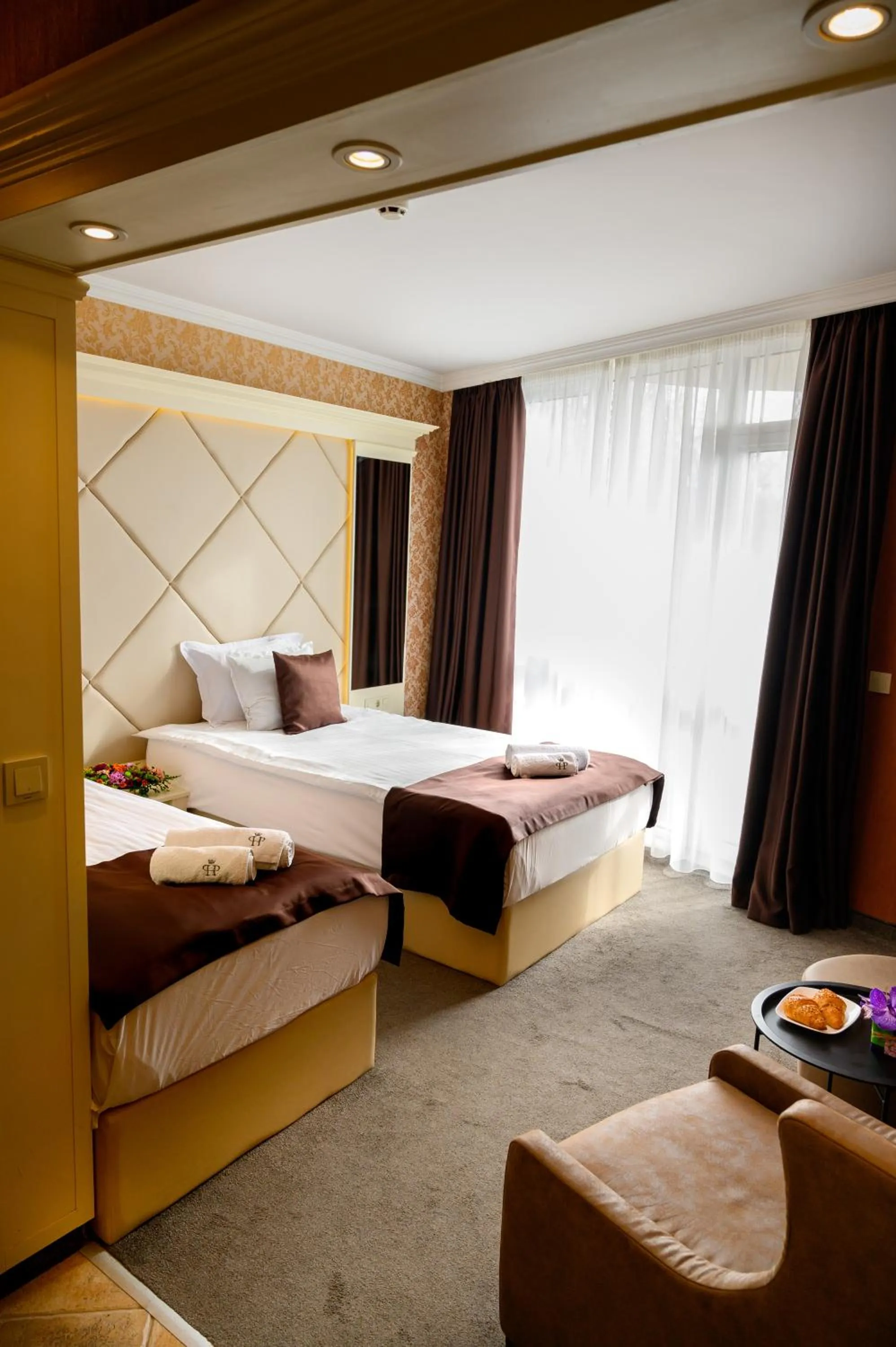 Bed in Park Hotel Plovdiv