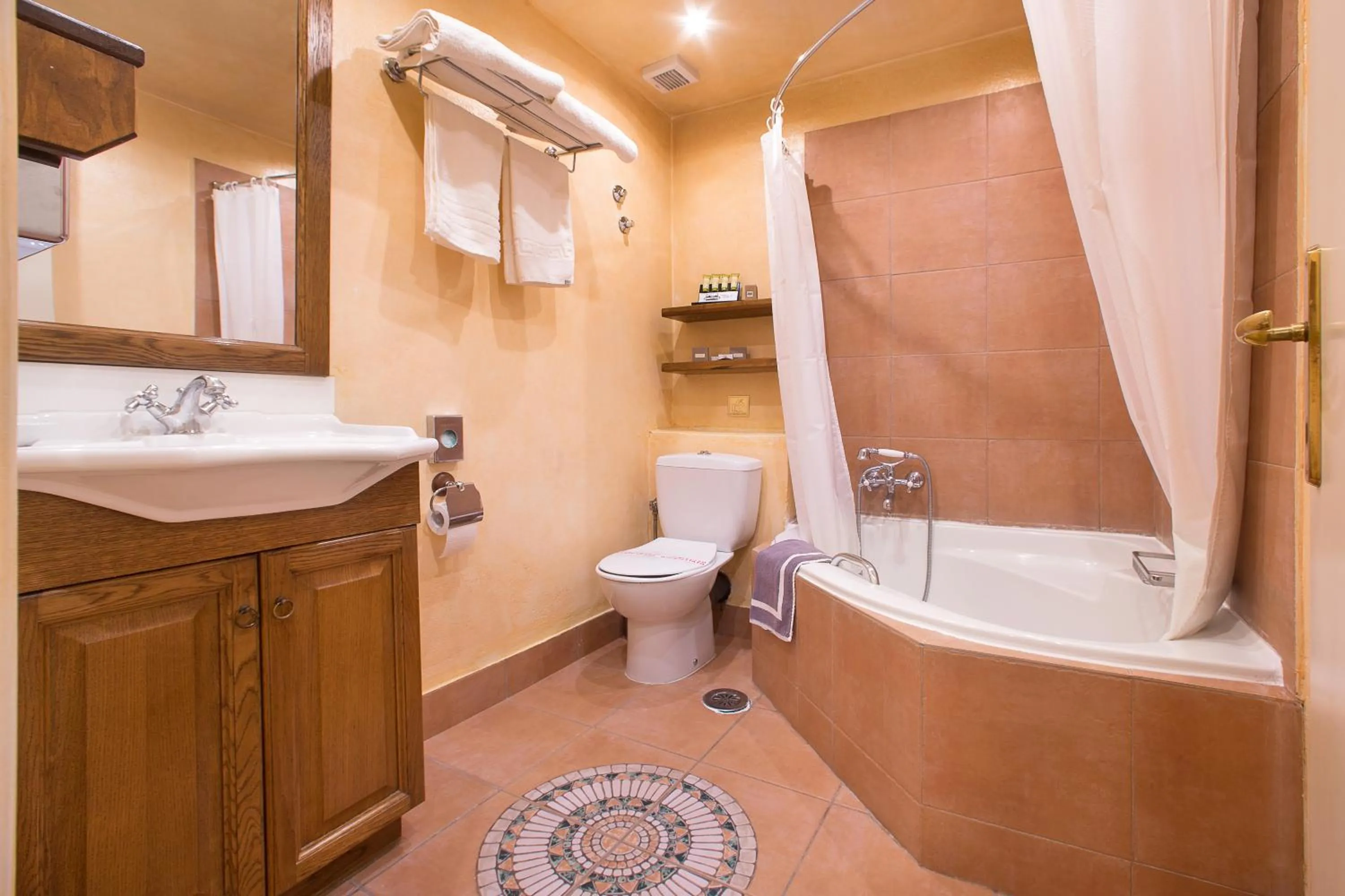 Toilet in Country Club Hotel & Suites