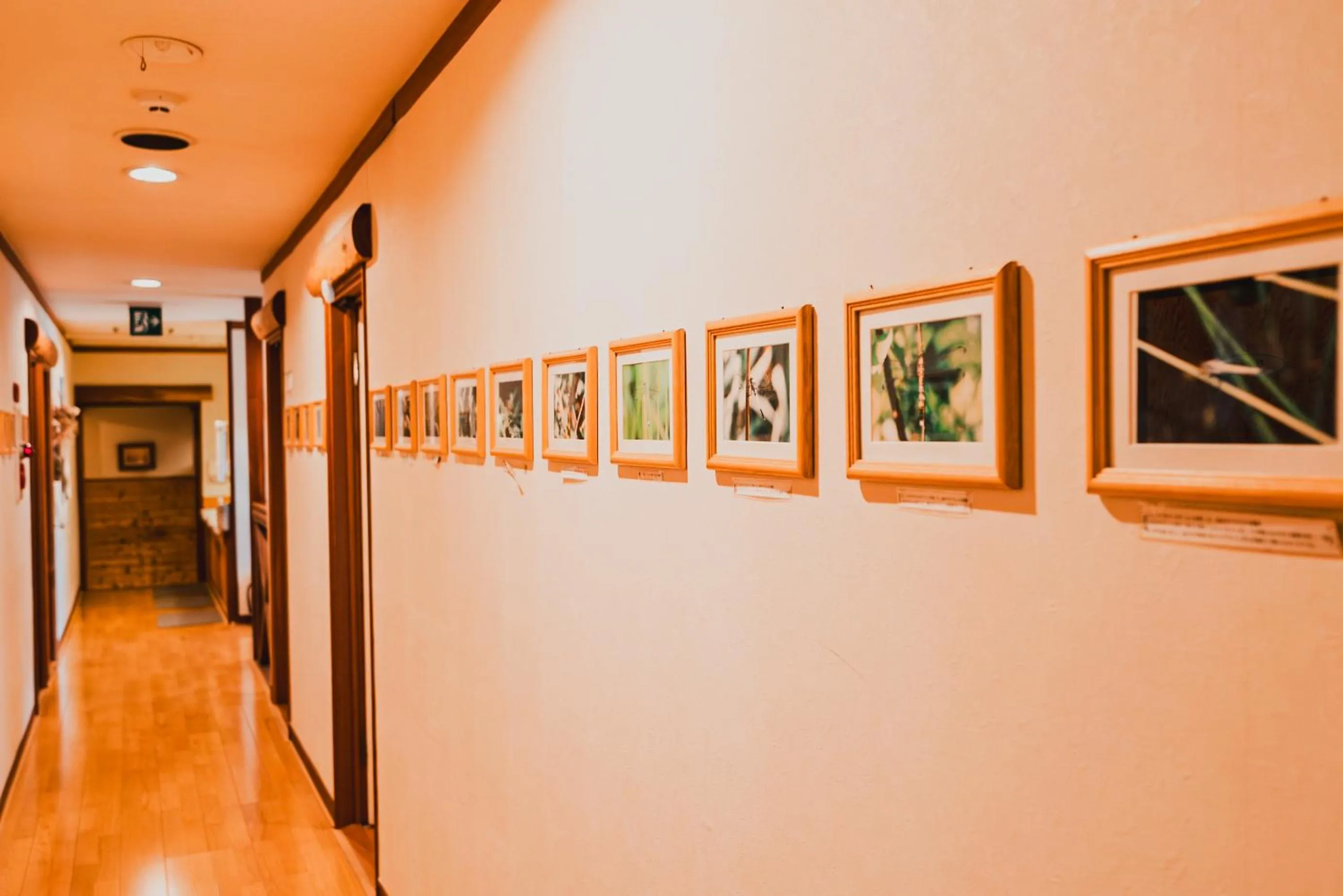Decorative detail in Hakuba Pension & Log Hotel Meteor