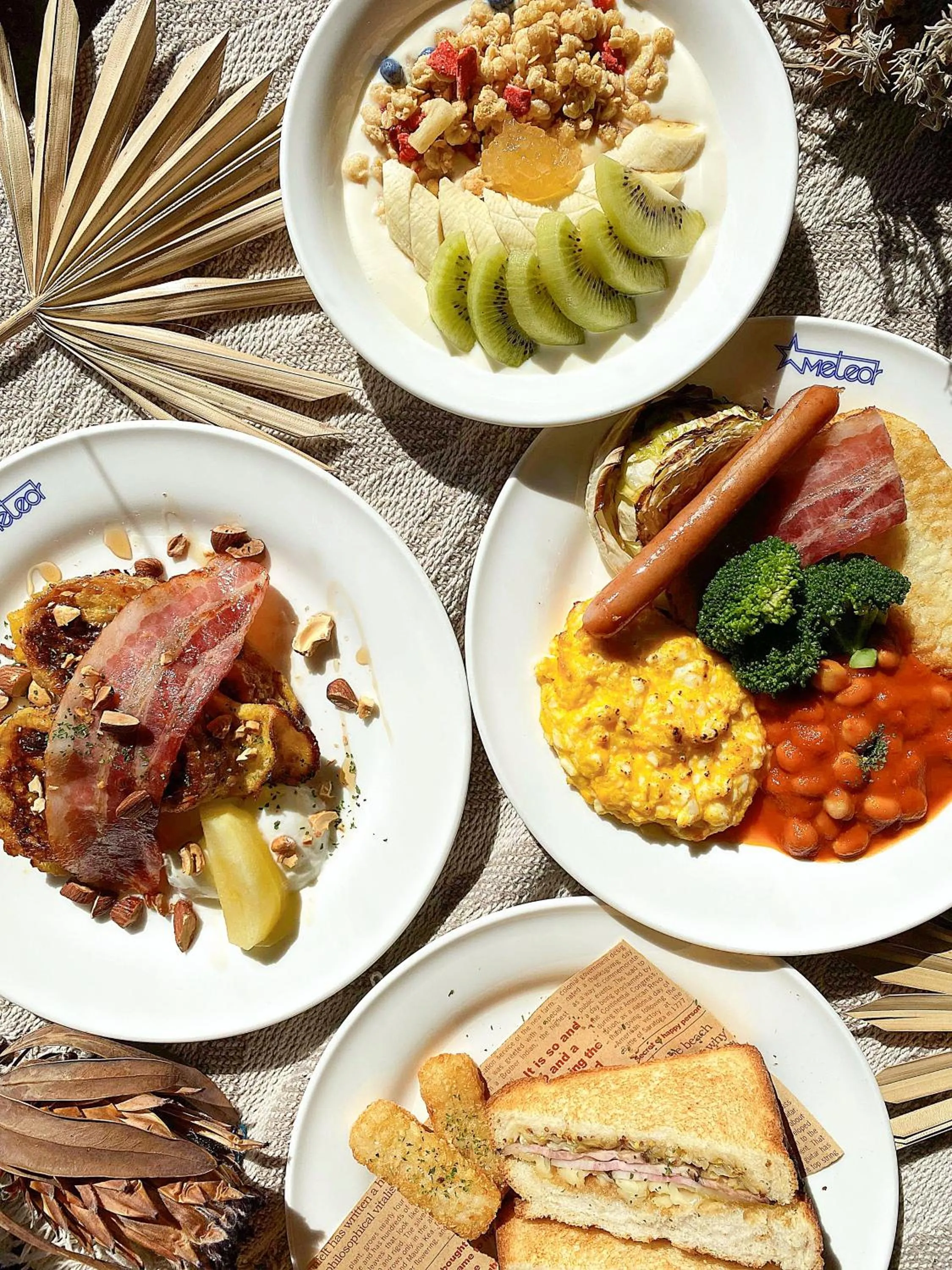 Breakfast in Hakuba Pension & Log Hotel Meteor