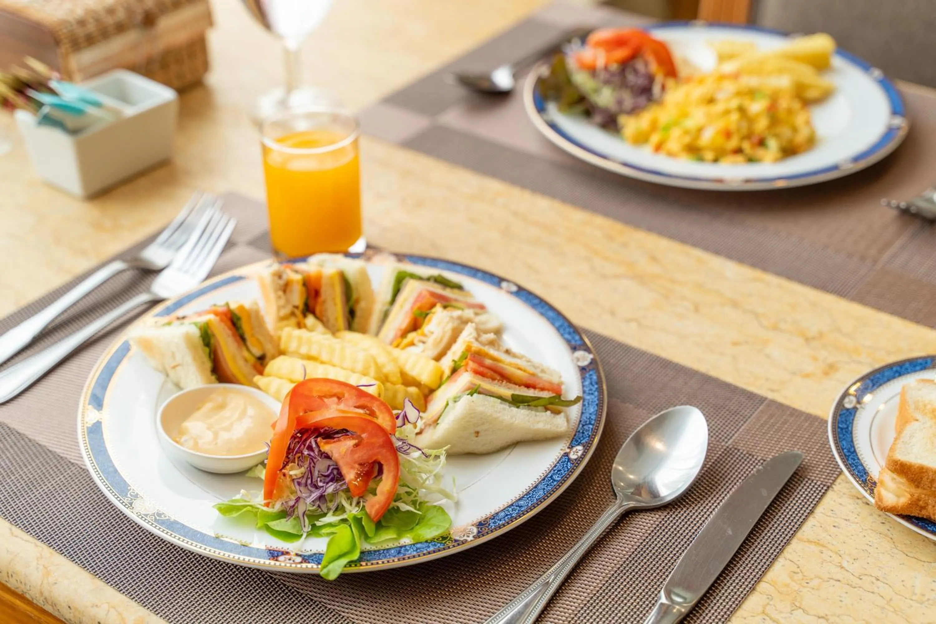 Breakfast in Summit Pavilion Hotel