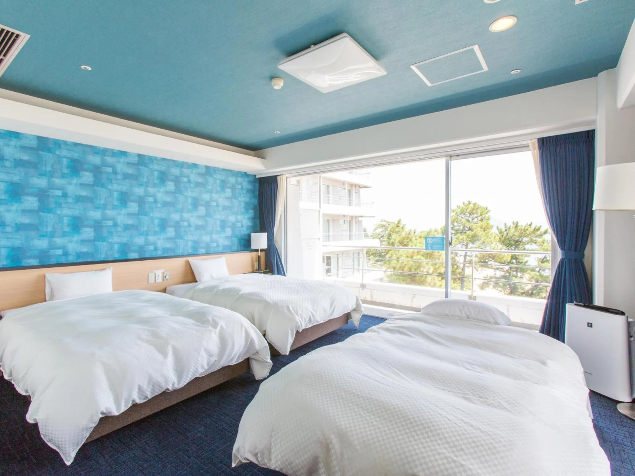 Bed in Diamond Setouchi Marine Hotel