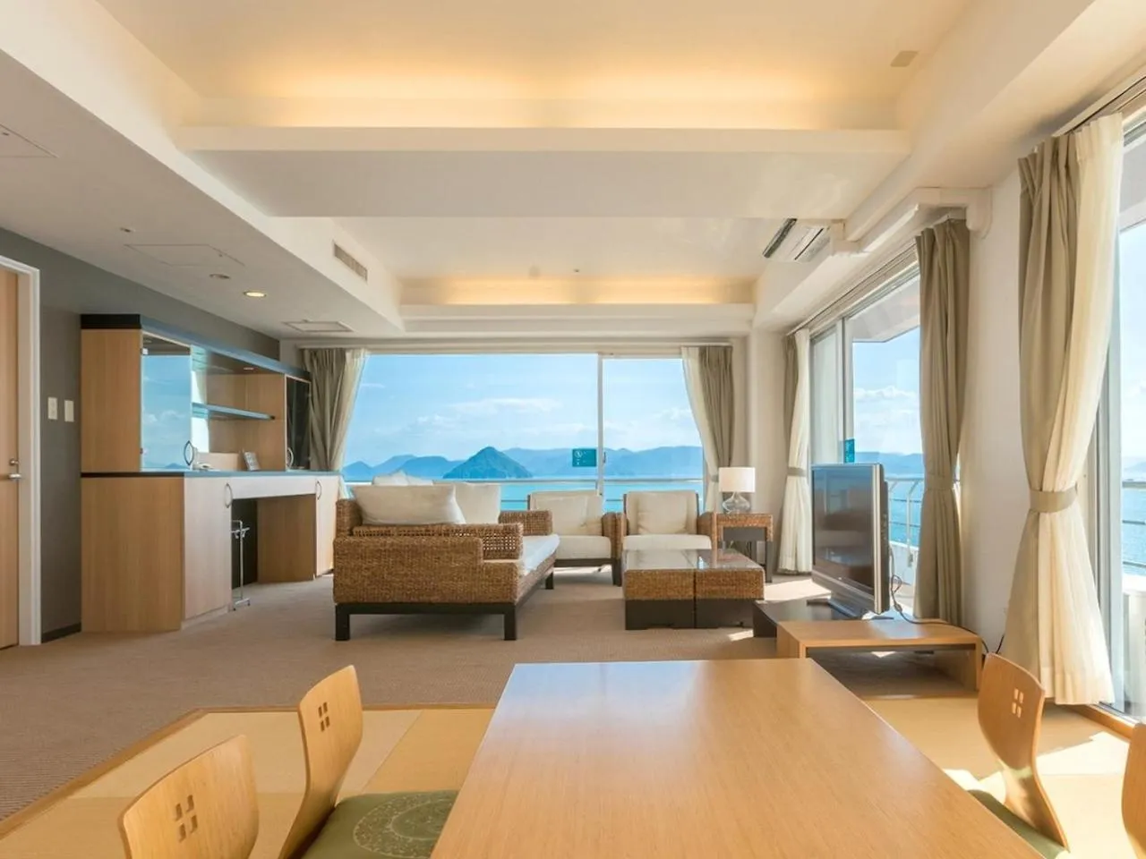 Living room in Diamond Setouchi Marine Hotel