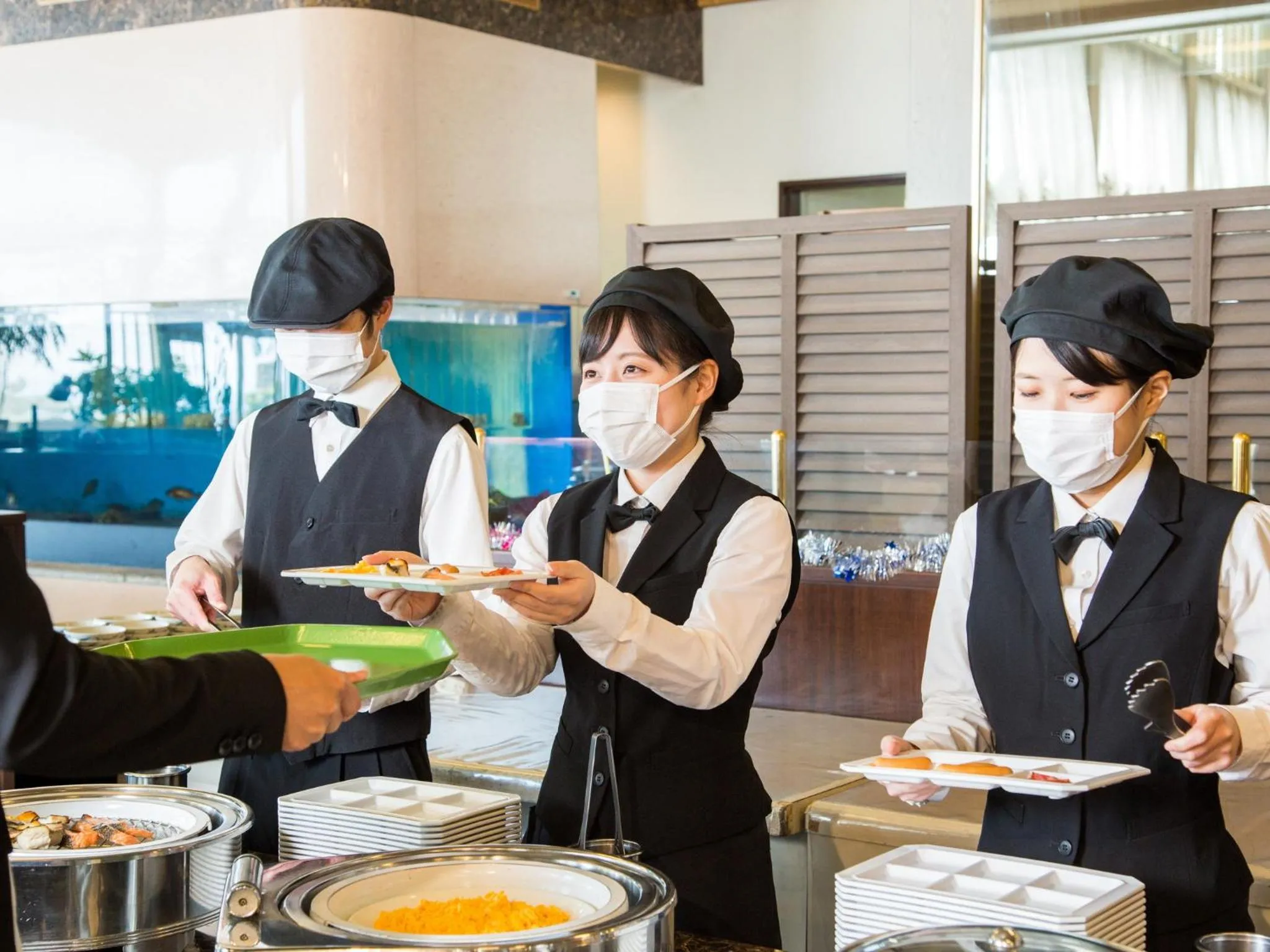 Staff in Diamond Setouchi Marine Hotel