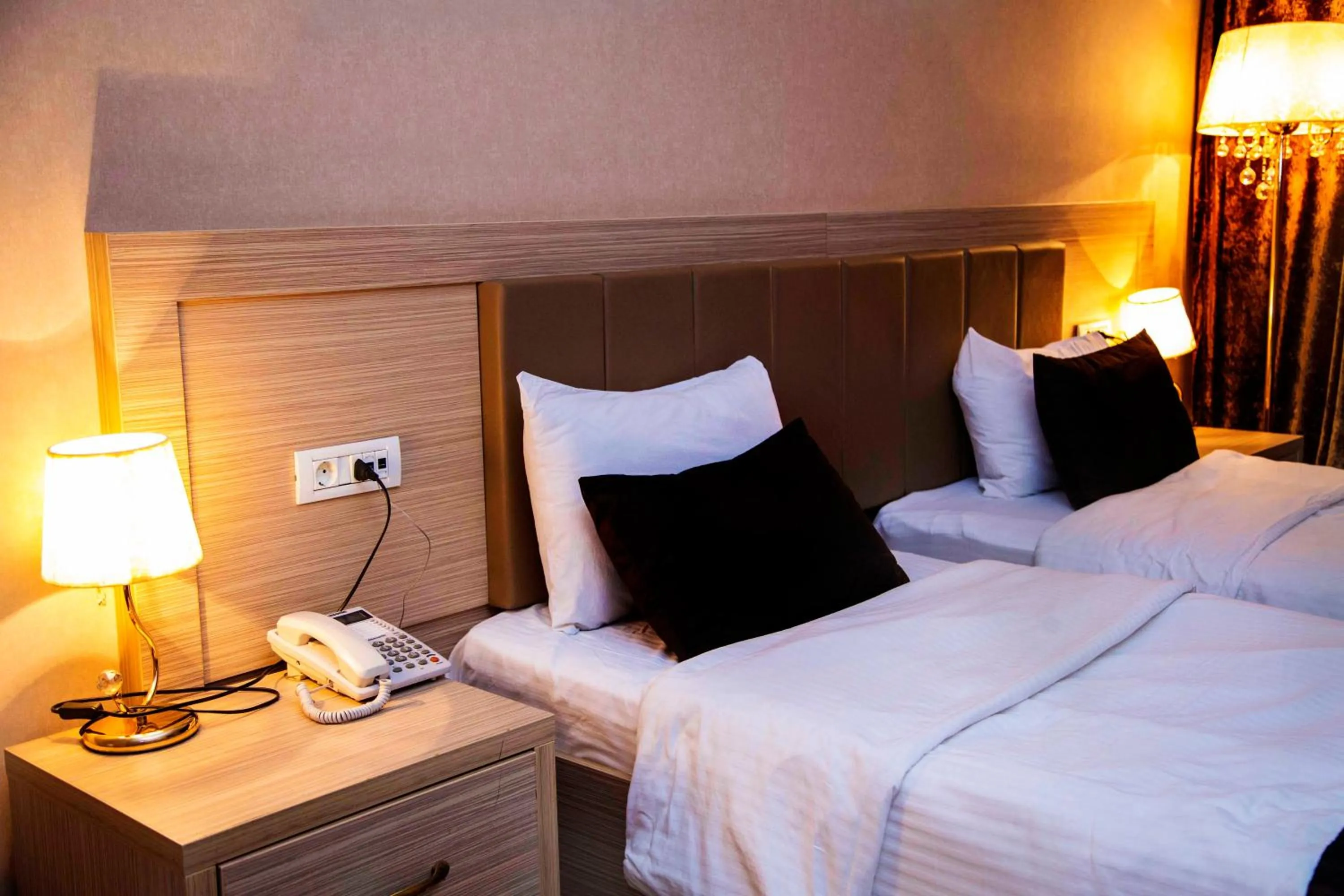 Bed in Paradise Hotel Baku