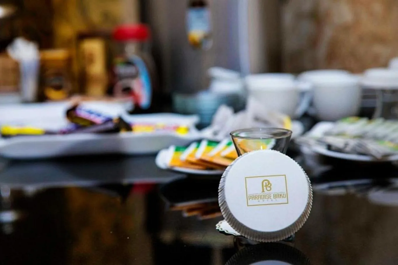 Food and drinks in Paradise Hotel Baku