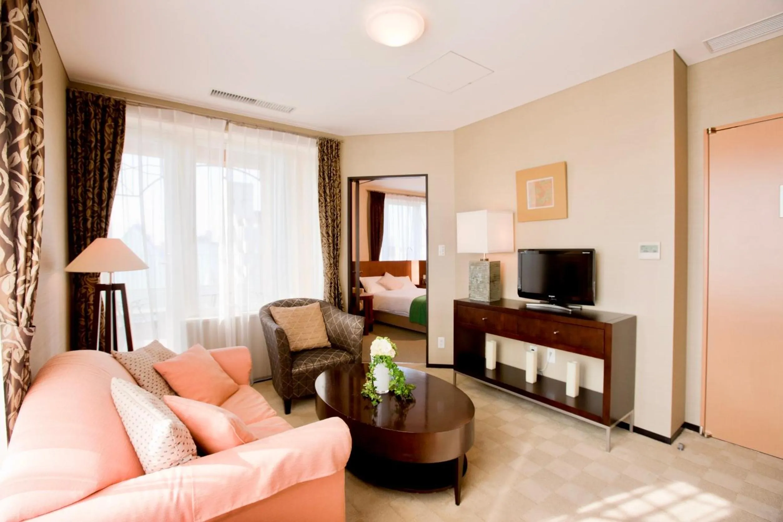 Living room in Hotel Kitano Plaza Rokkoso