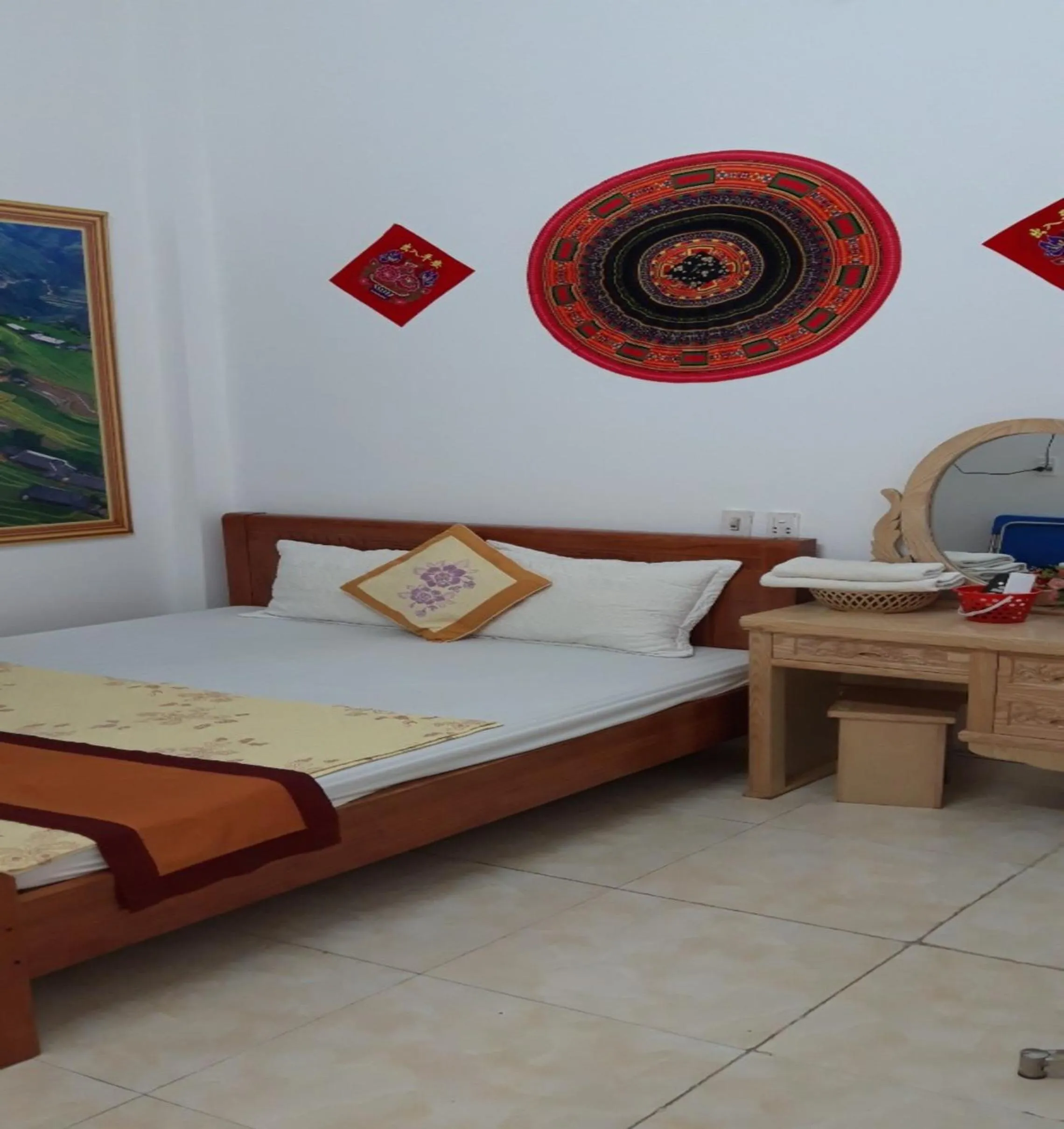 Bedroom, Bed in Yen Minh Hotel Thien An