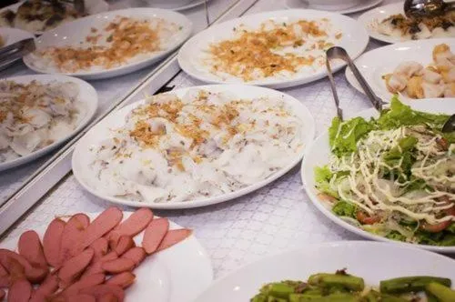 Breakfast in Yen Minh Hotel Thien An