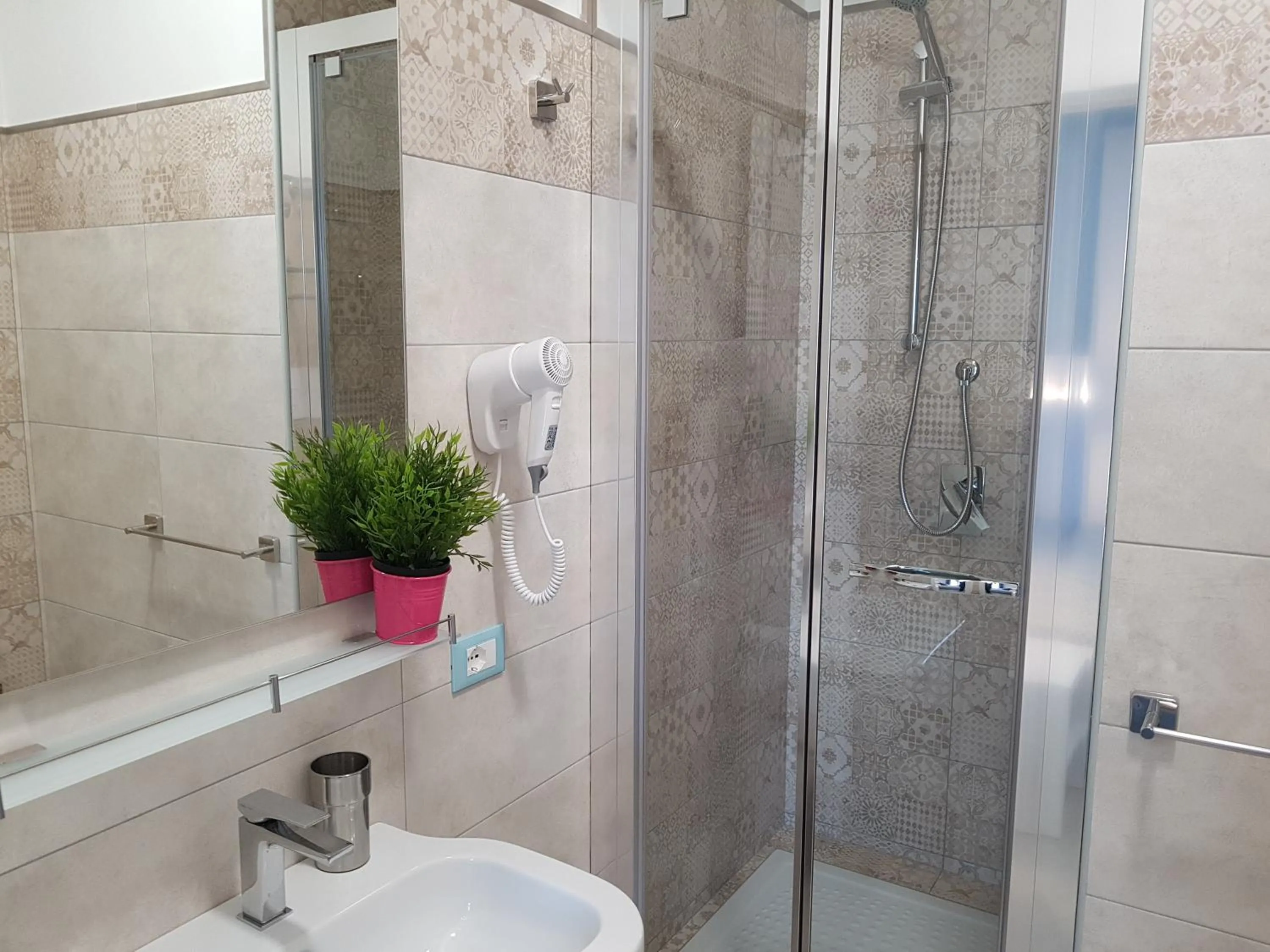 Bathroom in B&B Aloe Comfort Rooms