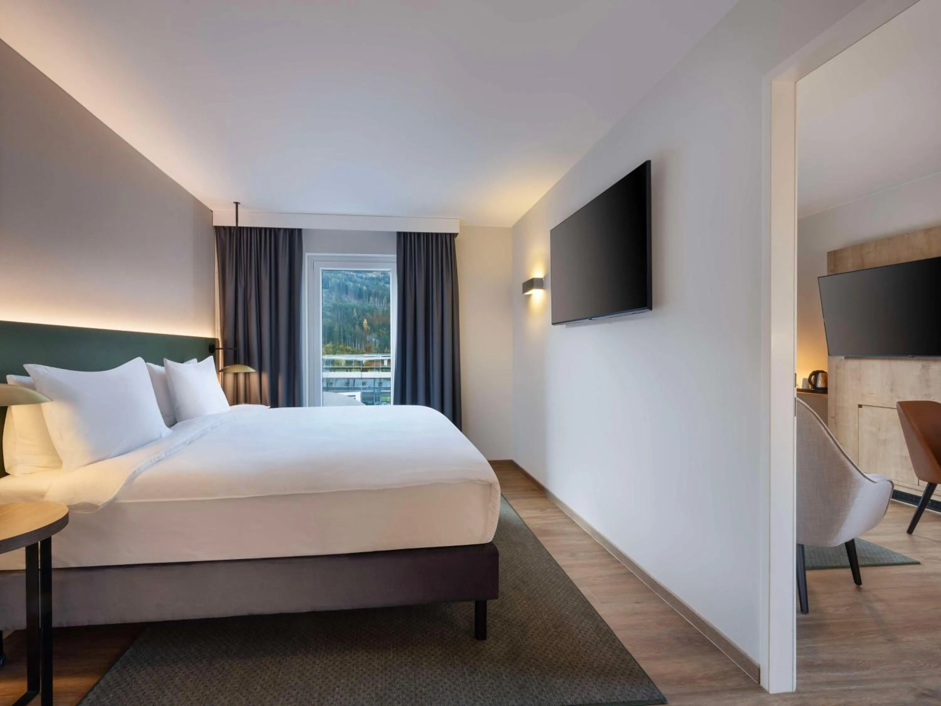 Bed in Hilton Garden Inn Innsbruck Tivoli