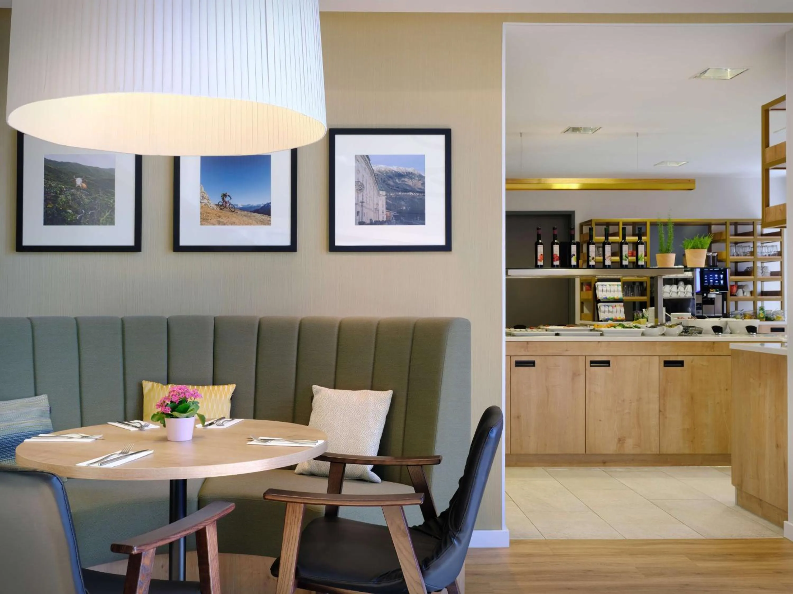 Breakfast in Hilton Garden Inn Innsbruck Tivoli