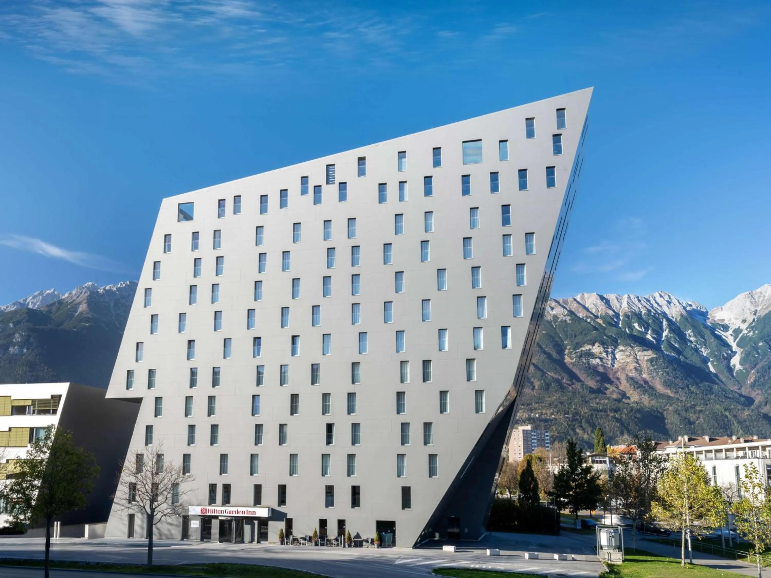 Property building in Hilton Garden Inn Innsbruck Tivoli
