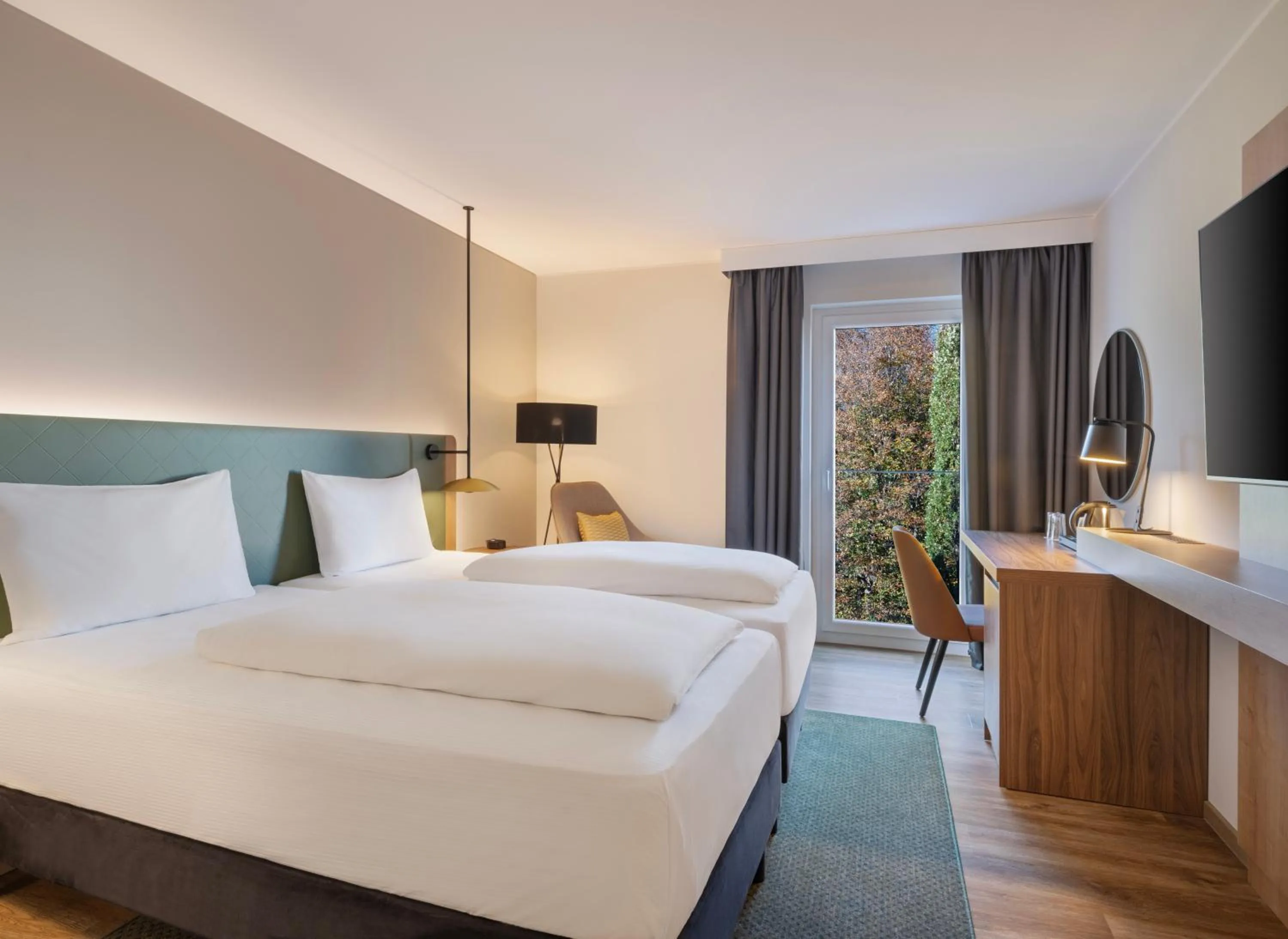 Bed in Hilton Garden Inn Innsbruck Tivoli