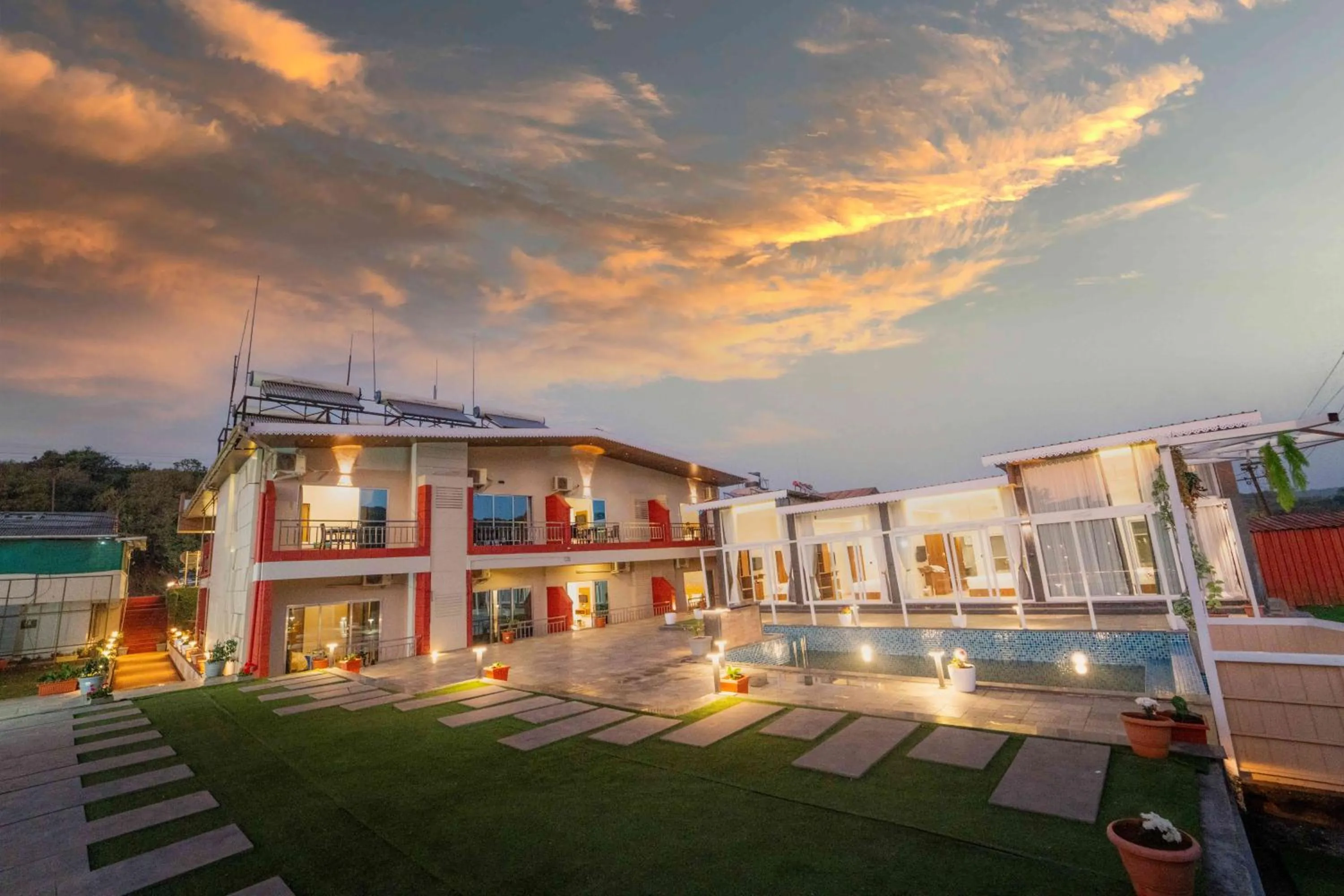 Property building in Treebo Winter Town Venna Lake