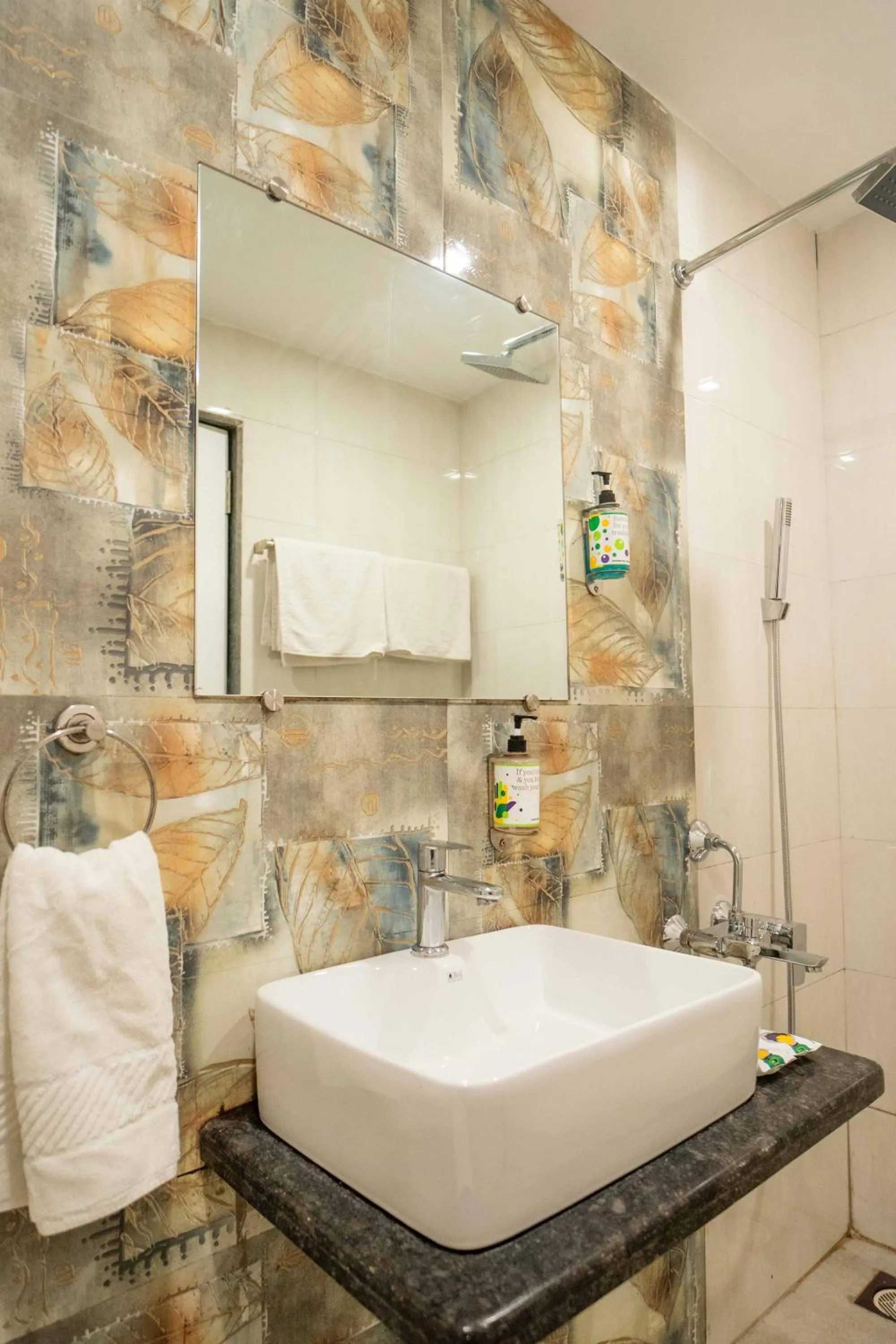 Bathroom in Treebo Winter Town Venna Lake