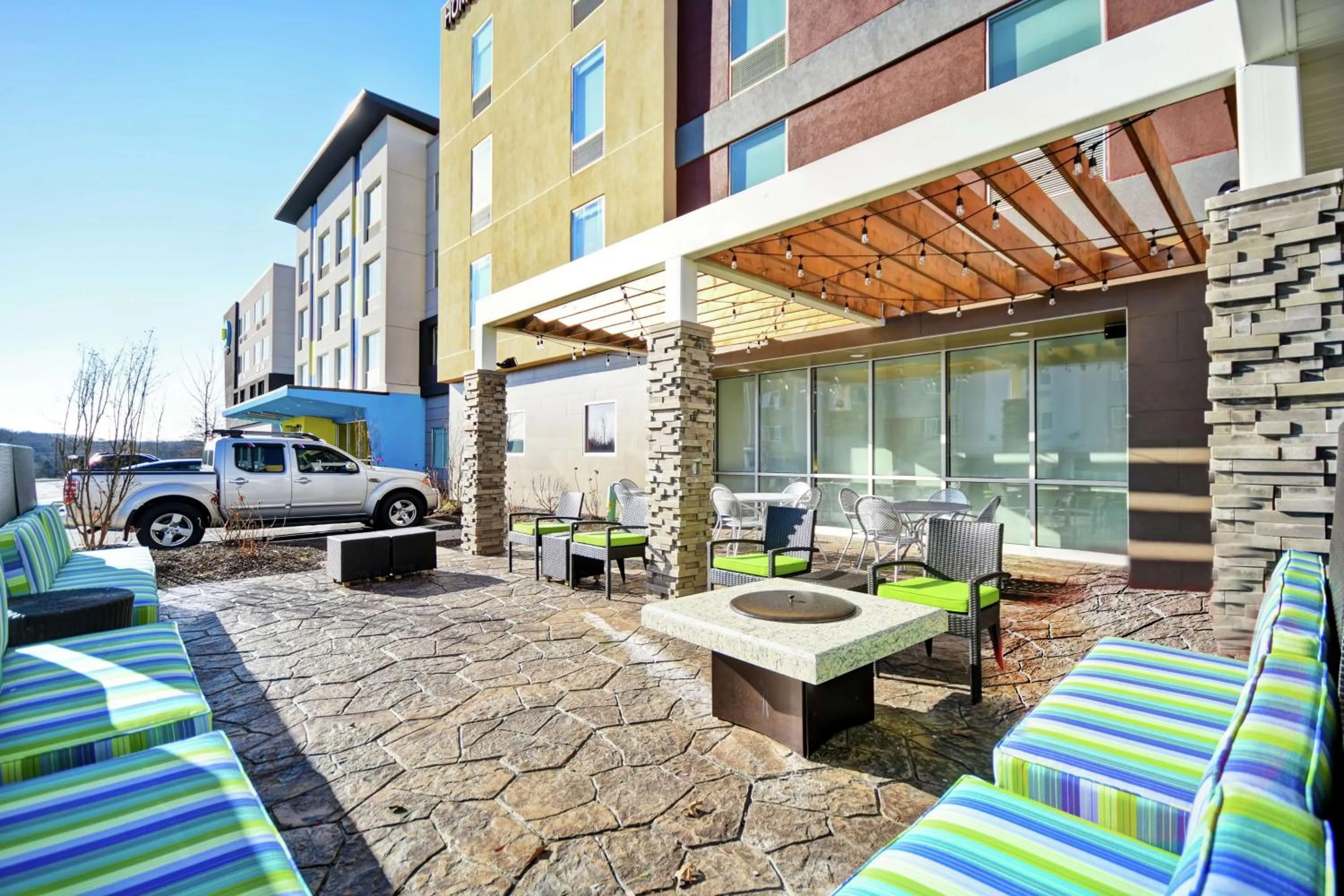 Patio in Home2 Suites By Hilton Smyrna Nashville