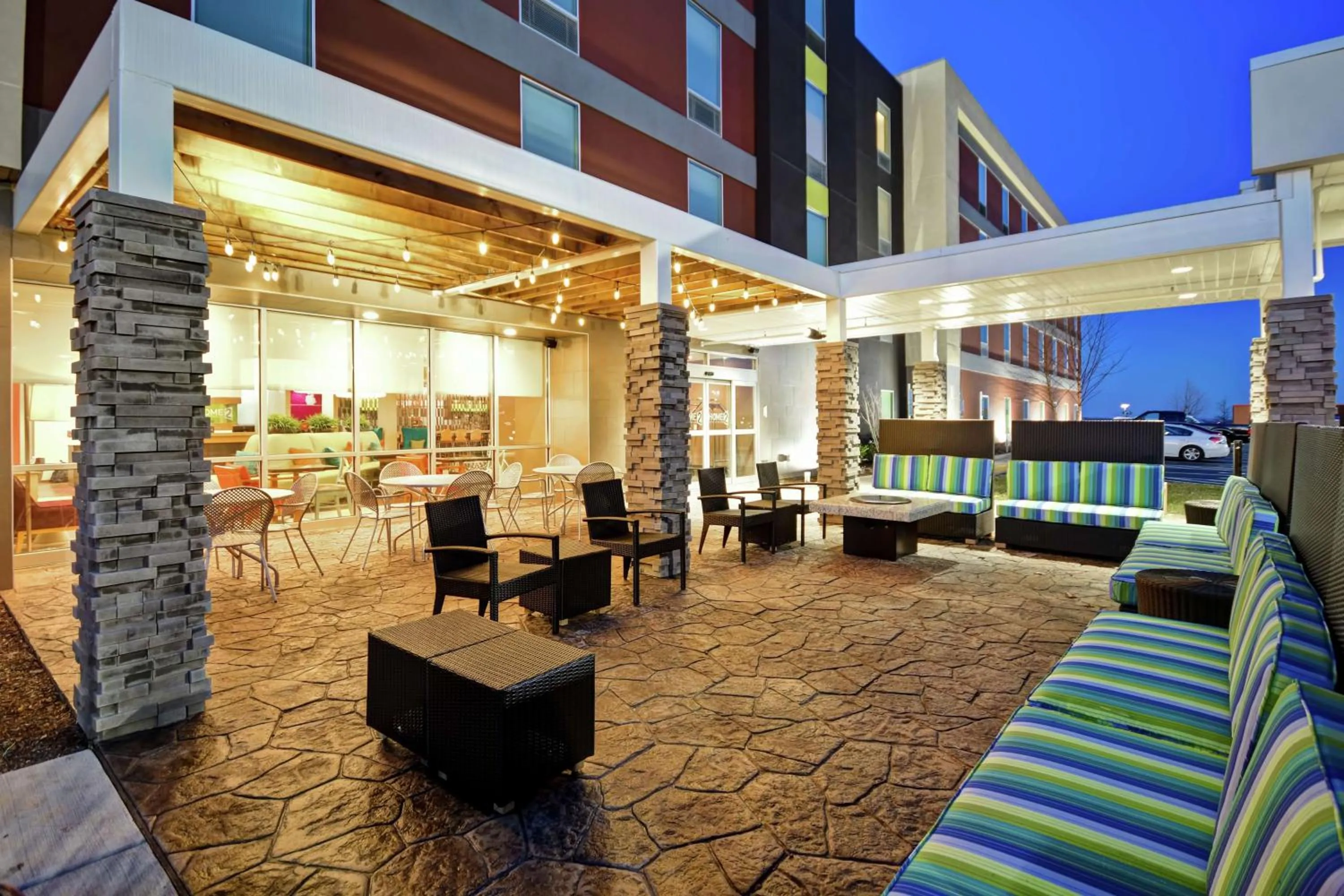 Patio in Home2 Suites By Hilton Smyrna Nashville