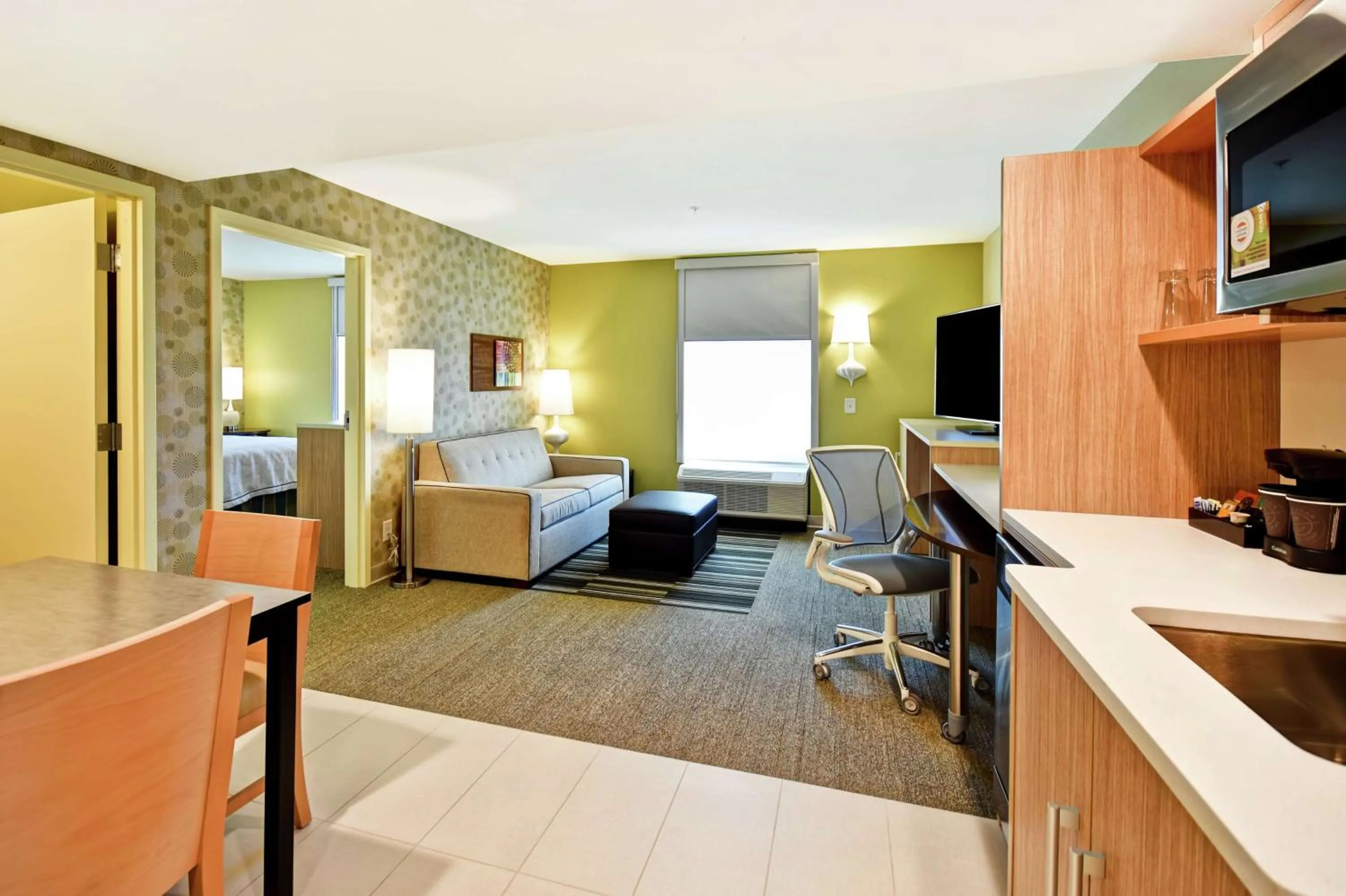 TV and multimedia, Bed in Home2 Suites By Hilton Smyrna Nashville