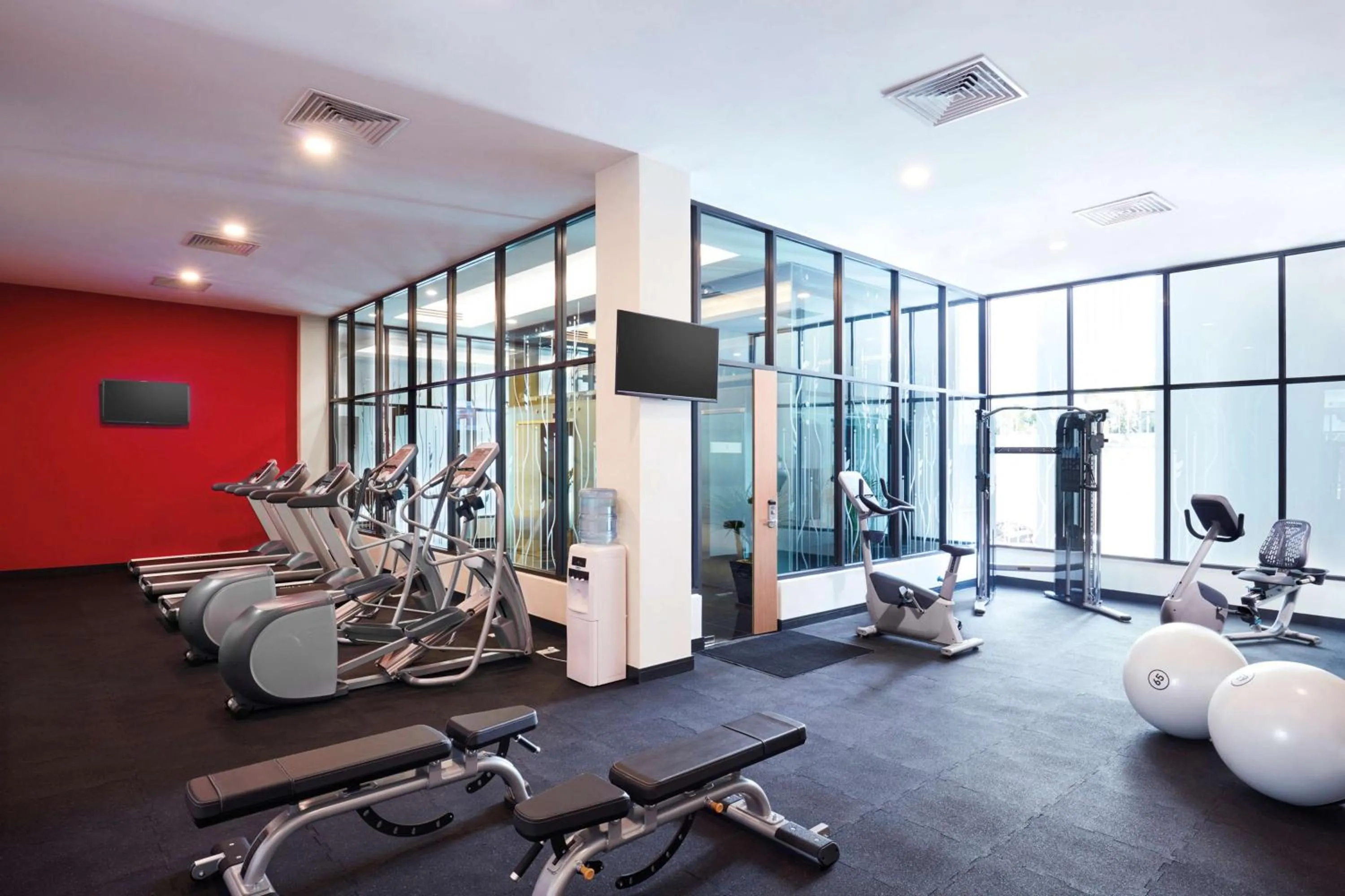 Fitness centre/facilities in Hilton Garden Inn Puchong
