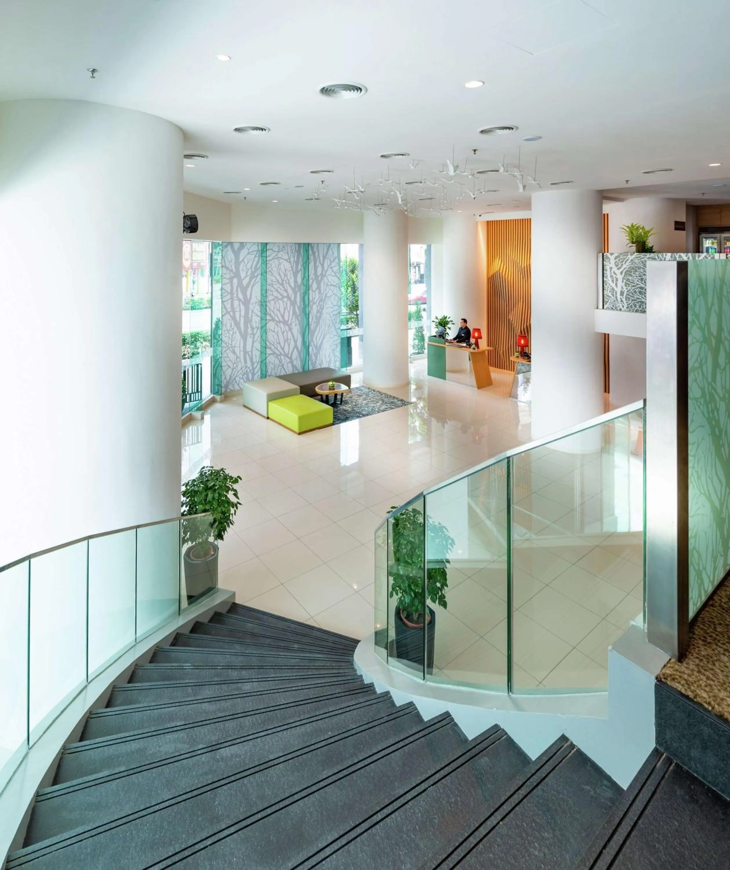 Lobby or reception in Hilton Garden Inn Kuala Lumpur - South