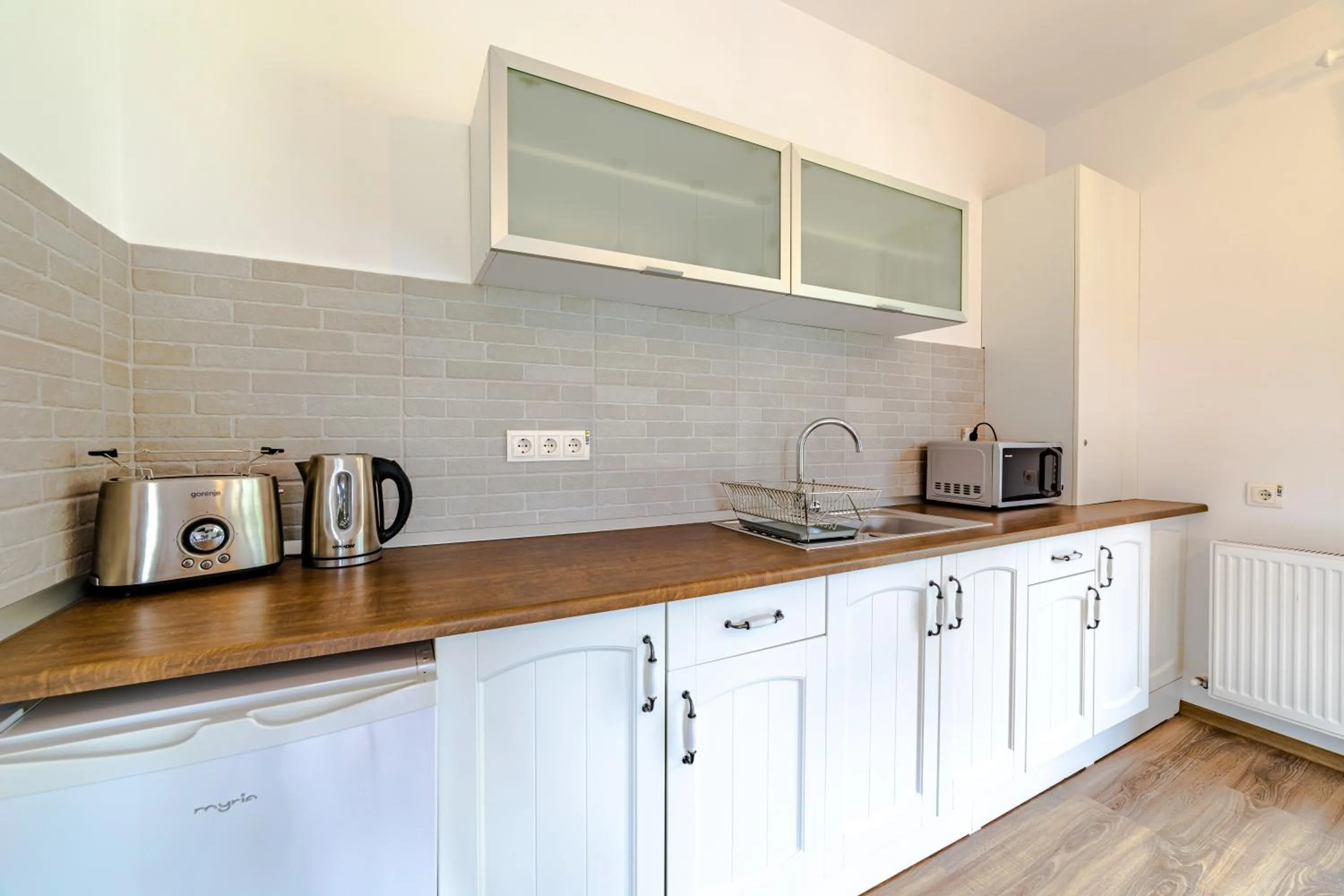 Kitchen or kitchenette in Yael Luxury Apartments 2