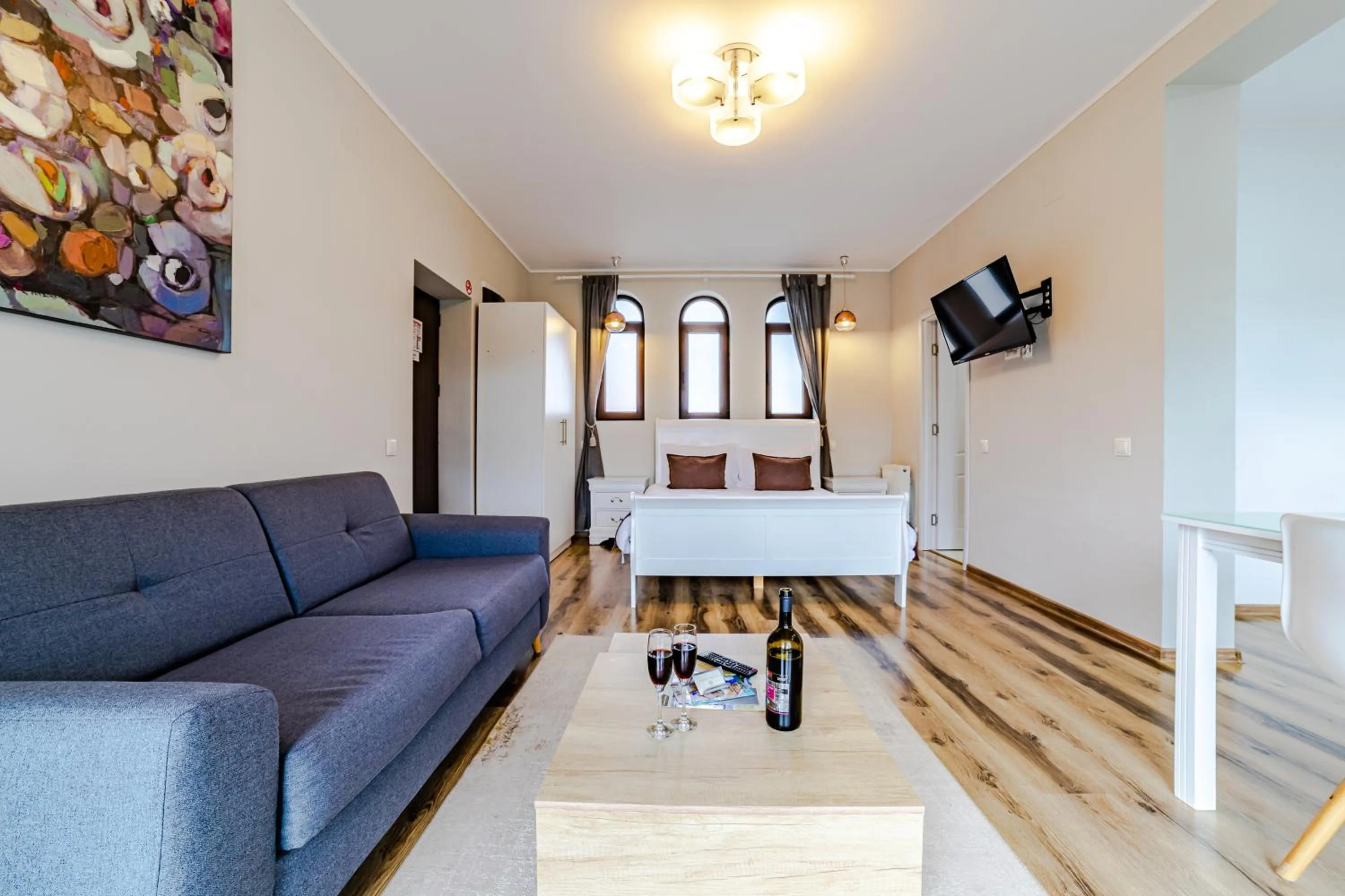 Bed in Yael Luxury Apartments 2