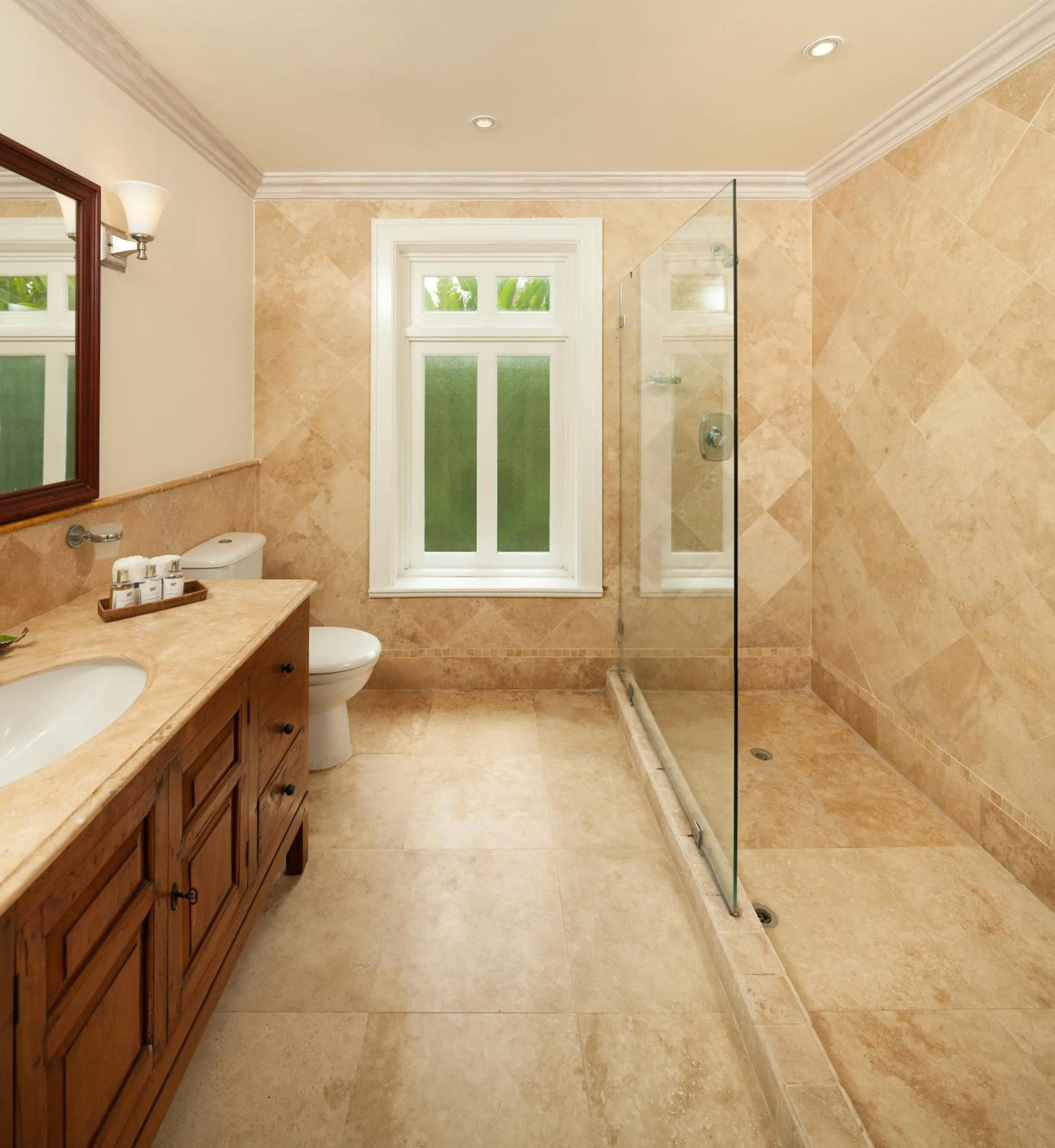 Shower in Little Good Harbour