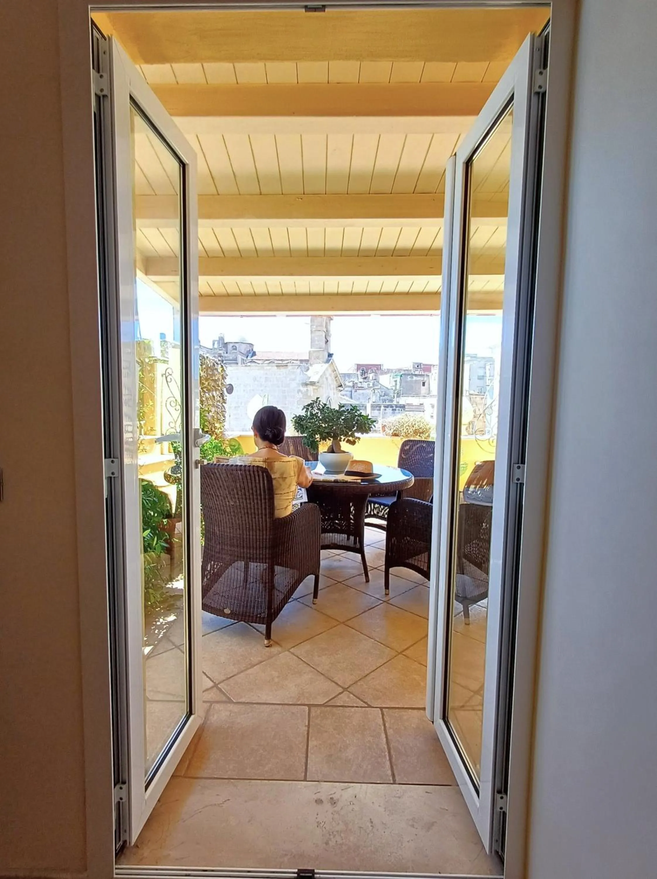 Balcony/Terrace in Hotel L'Arcangelo - Boutique Hotel