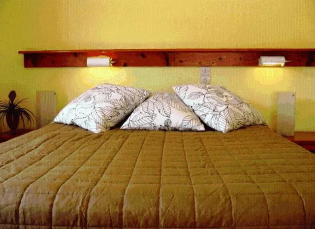 Bed in Villa Mikra Asia