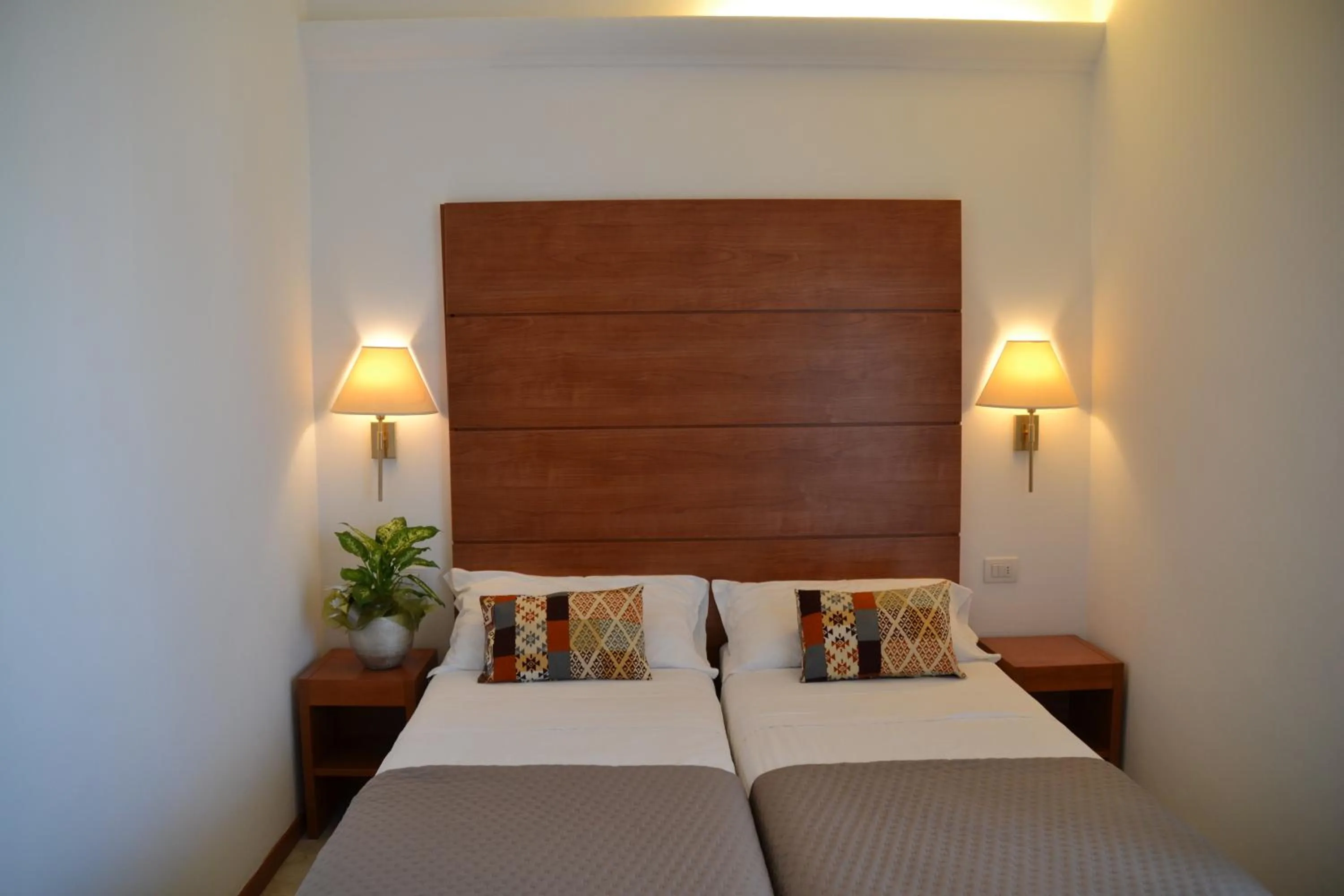 Bedroom, Bed in Hotel Villa del Parco